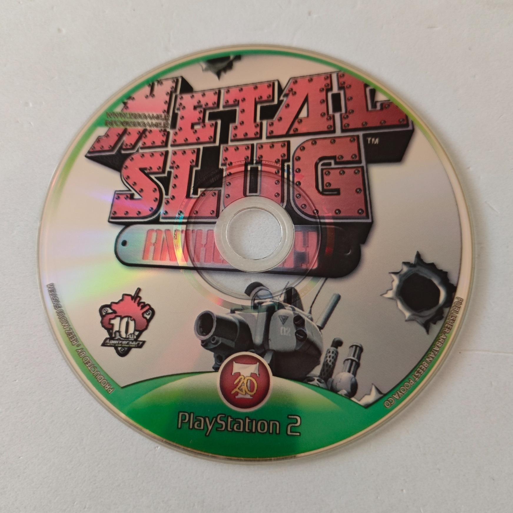 بازی متال اسلوگ پلی استیشن تو METAL SLUG PS2