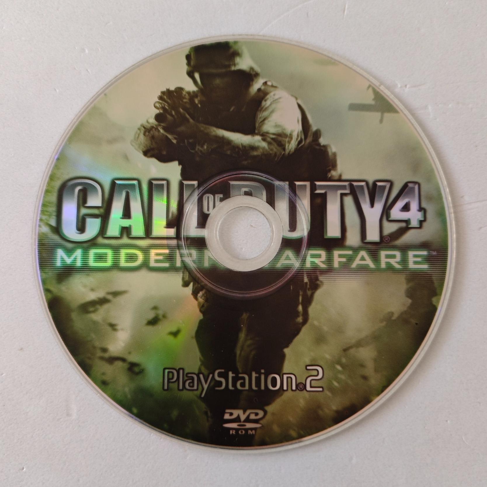بازی کال آف دیوتی پلی استیشن تو CALL OF DUTY 4 PS2