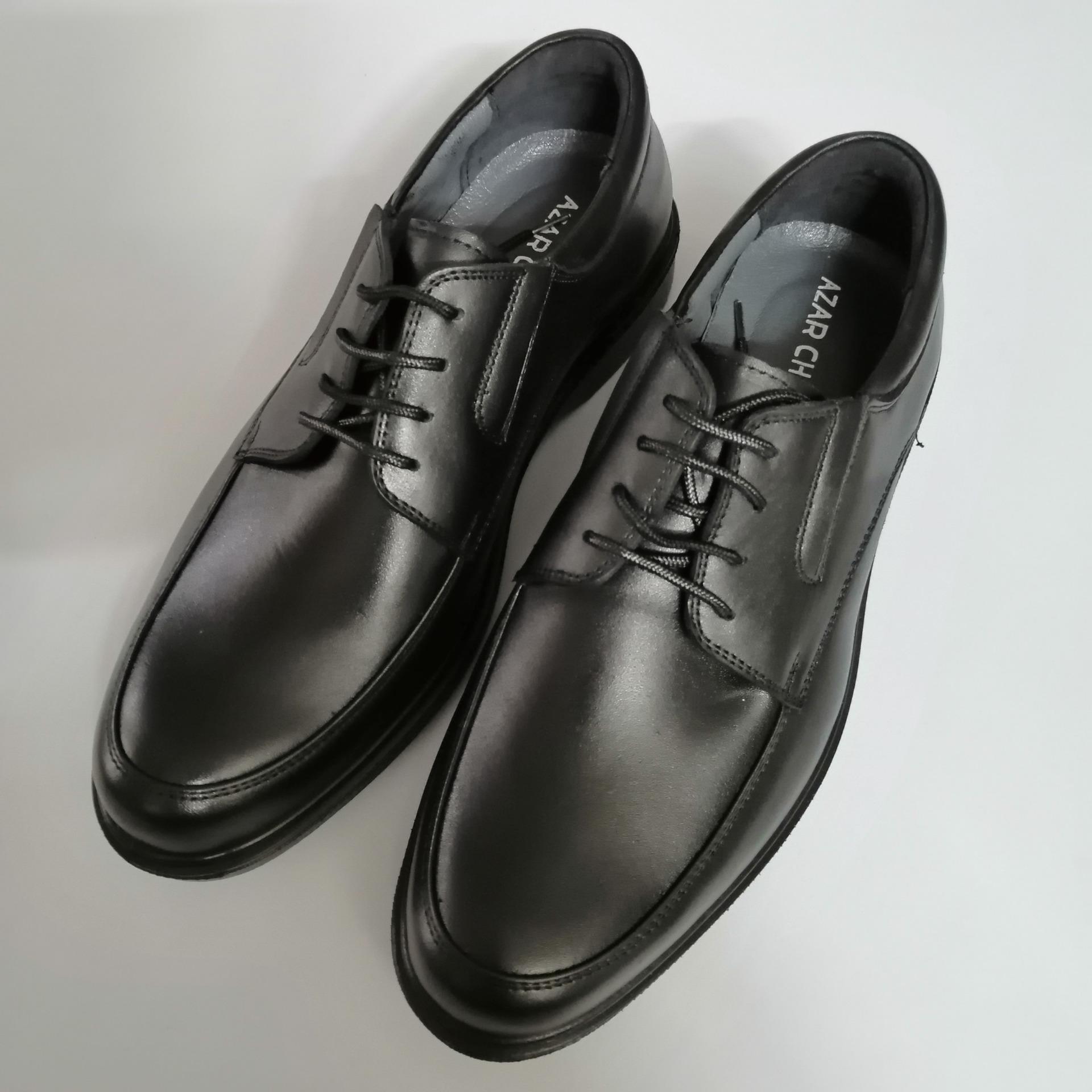 کفش چرم مردانه اصل مارک آذر چرم تبریز سایز 41