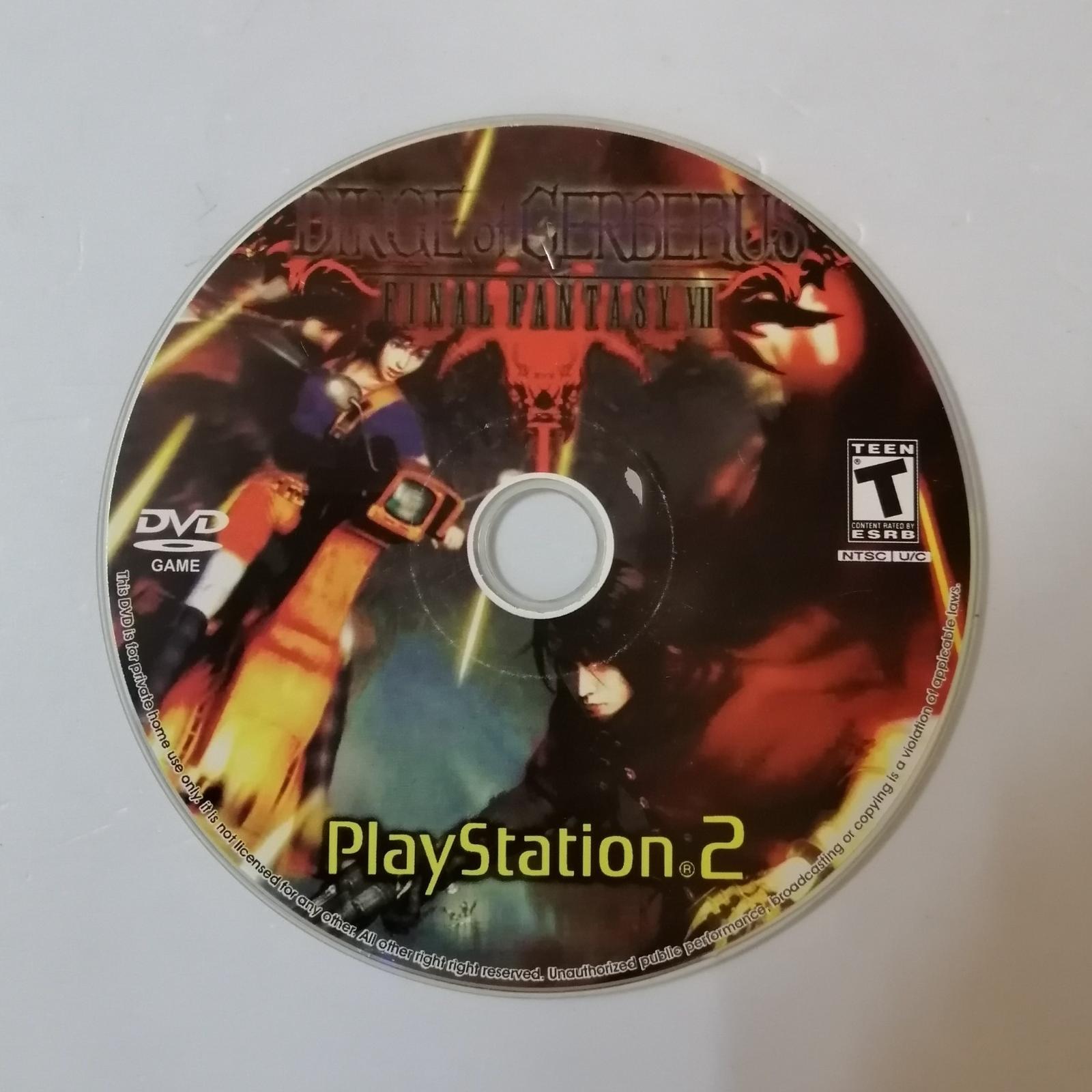 بازی قدیمی FINAL FANTASY VII پلی استیشن تو PS2