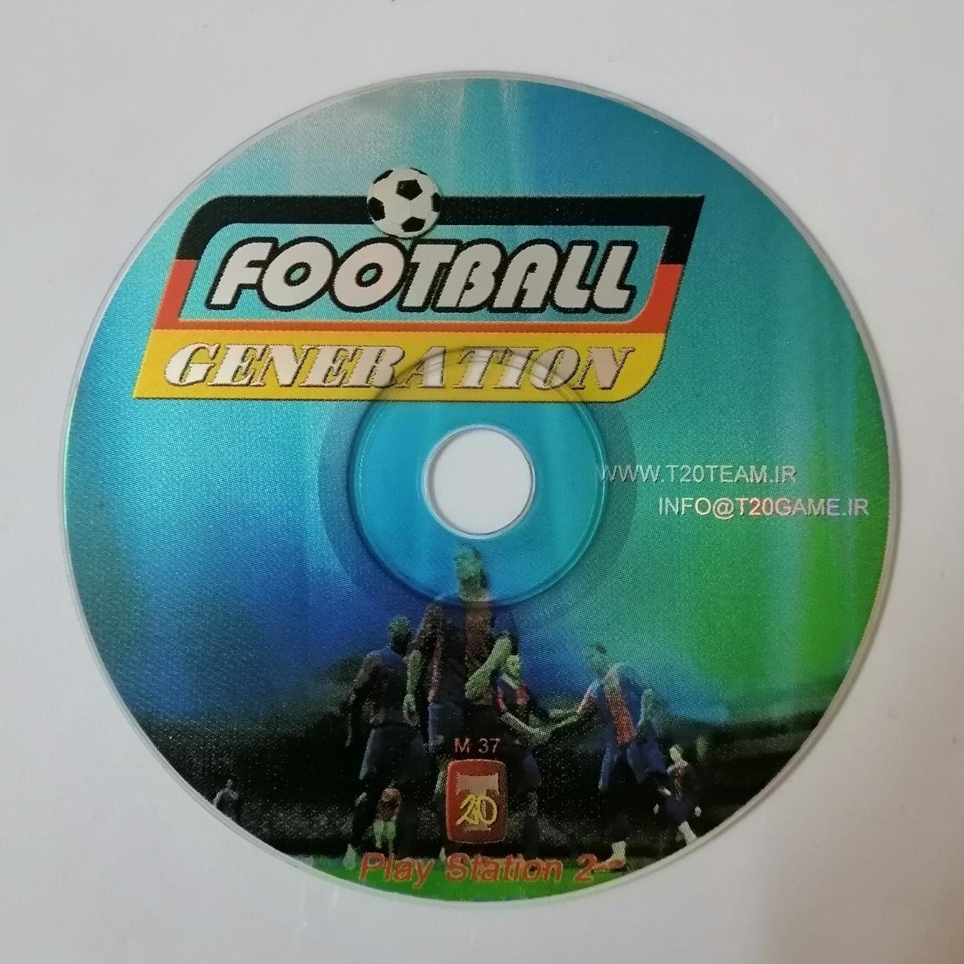 بازی قدیمی FOOTBALL GENERATION پلی استیشن تو PS2