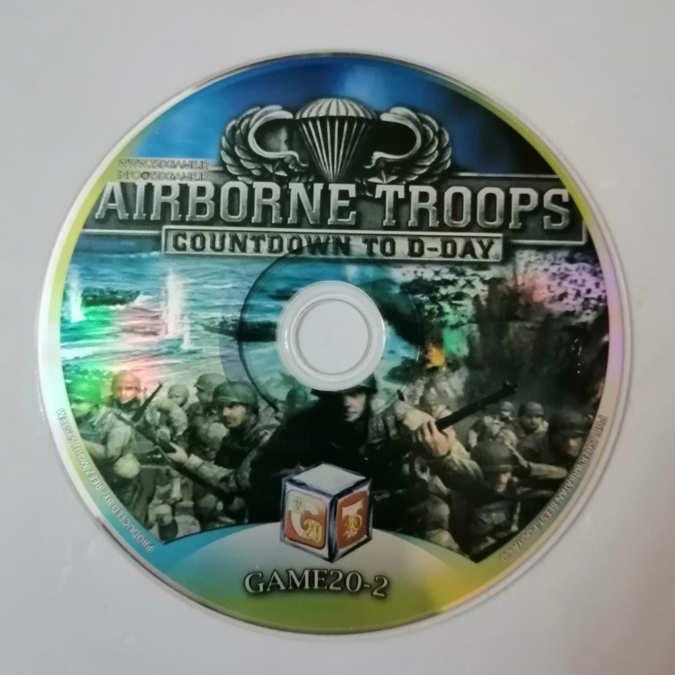 بازی قدیمی AIRBORNE TROOPS پلی استیشن تو PS2