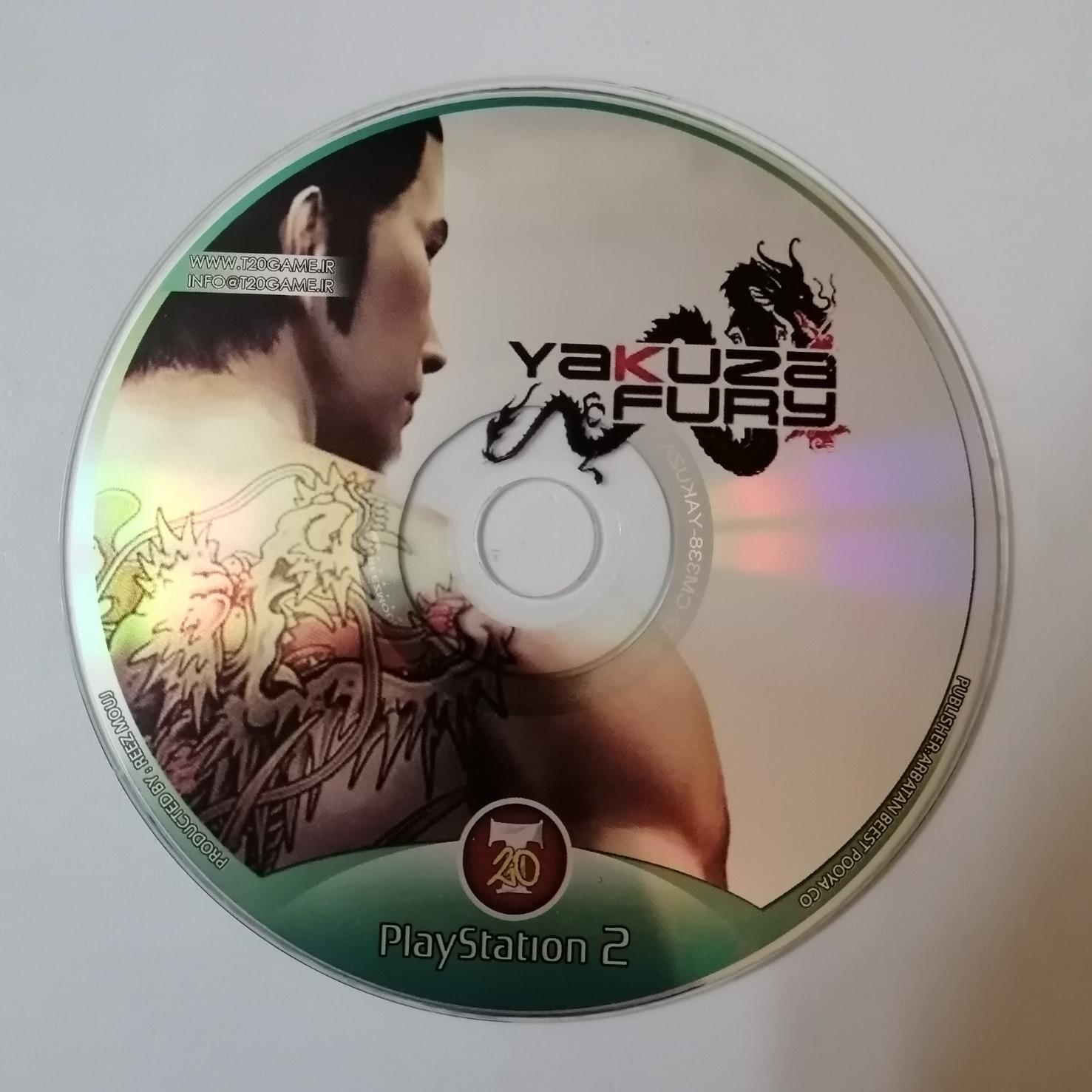 بازی قدیمی یاکوزا YAKUZA FUAY پلی استیشن تو PS2