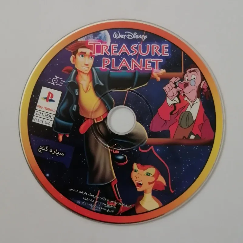 بازی سیاره گنج TREASURE PLANET پلی استیشن تو PS2