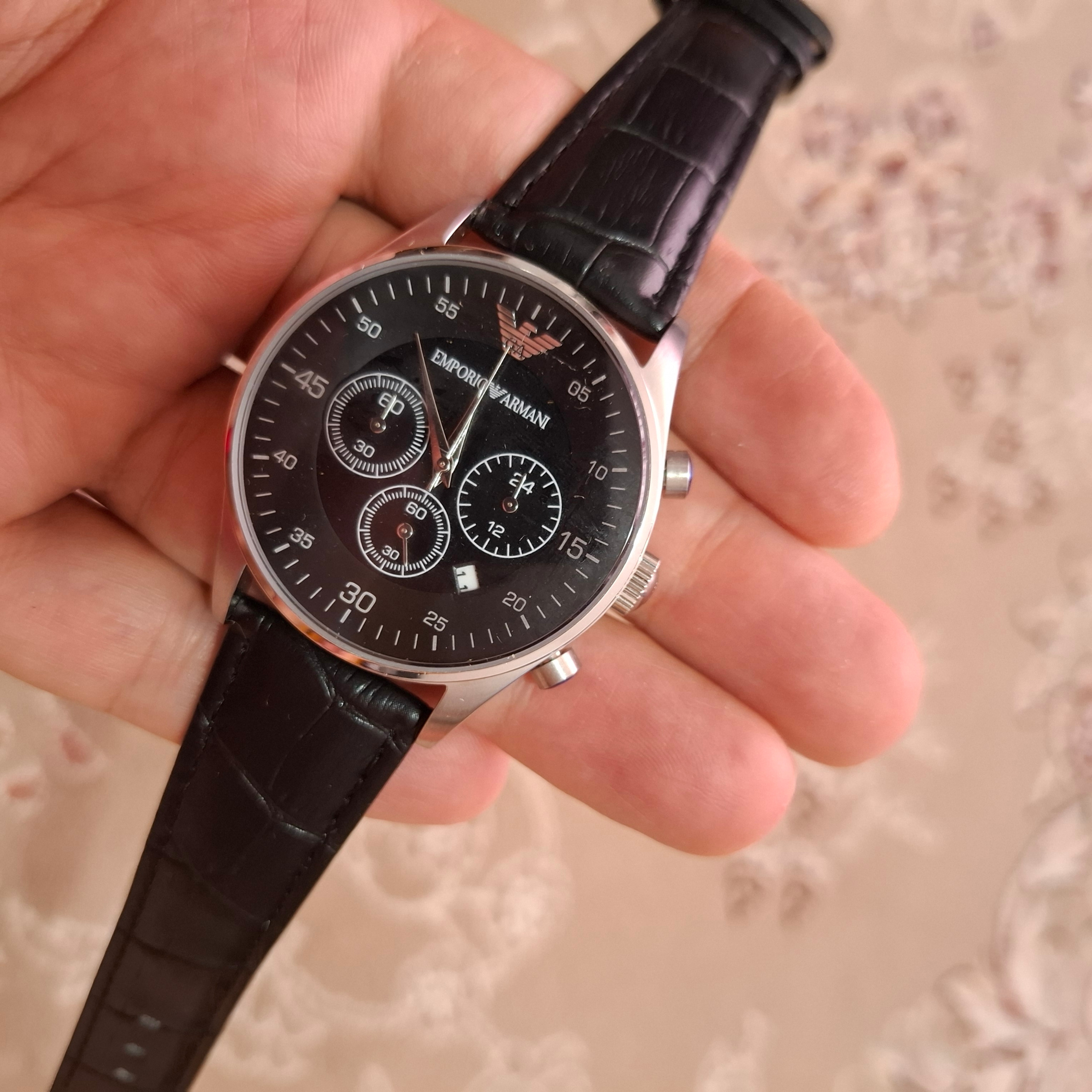مزایده ساعت EMPORIO ARMANI سه موتوره