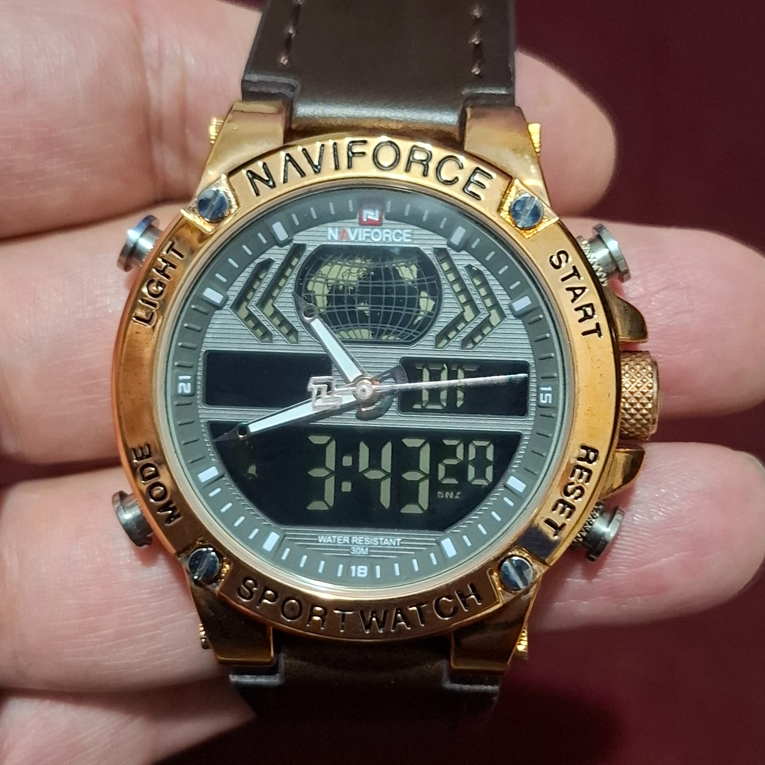 ساعت Naviforce دوزمانه کد9164باکیفیت بالا