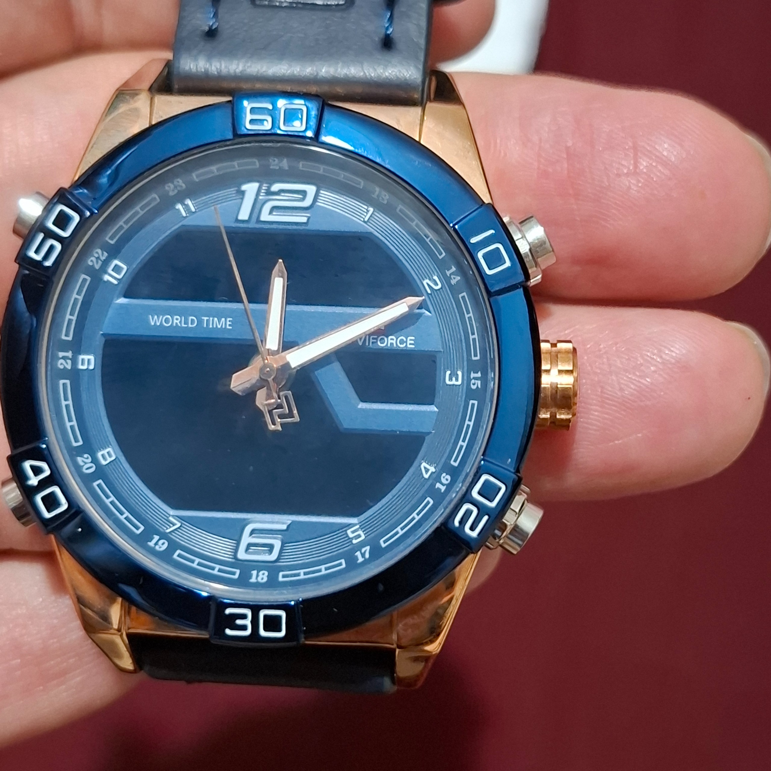 ساعت Naviforce دوزمانه کد9128باکیفیت بالا