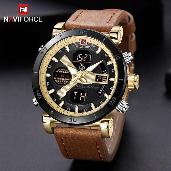 ساعت Naviforce دوزمانه کد9132باکیفیت بالا