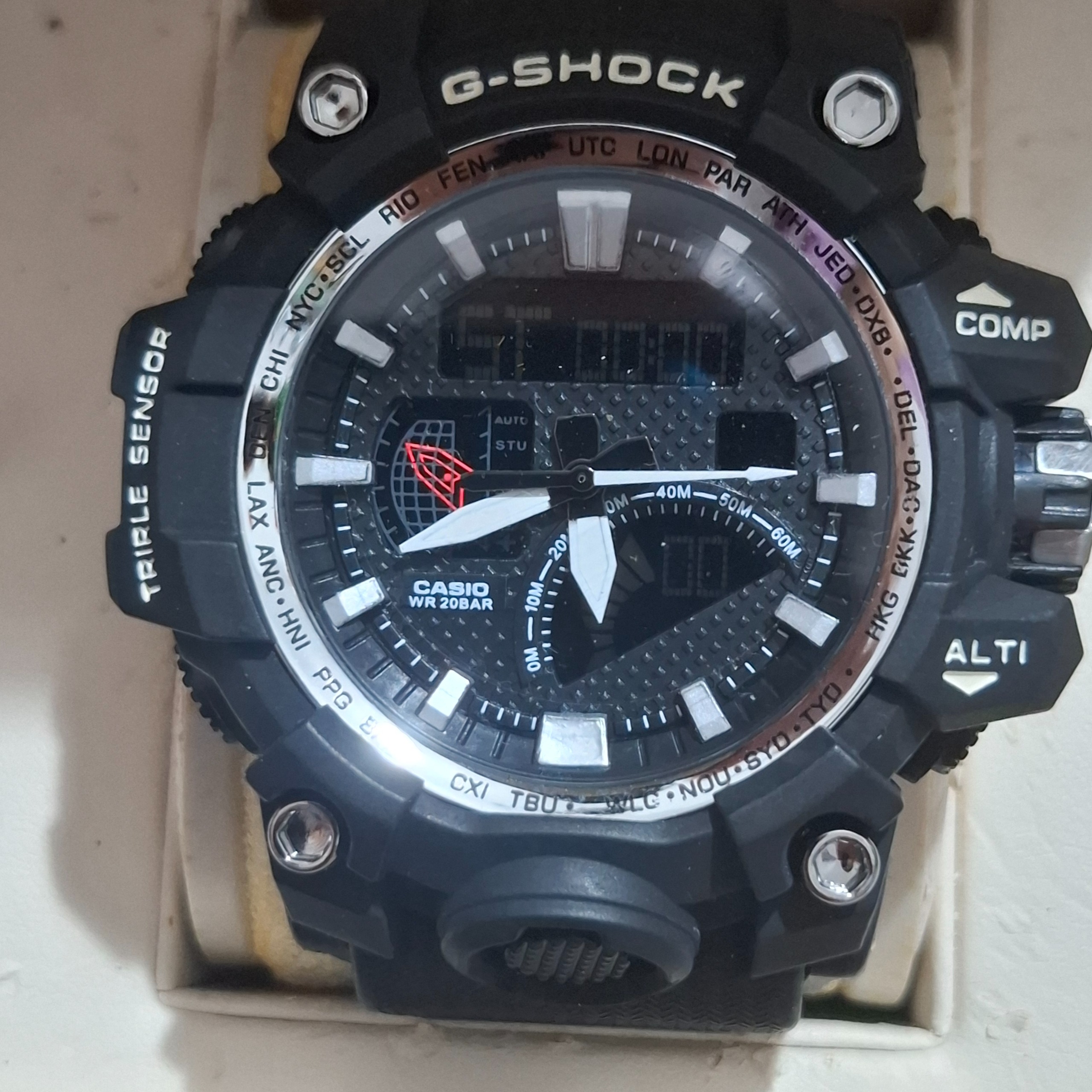 ساعت G_SHOCK دوزمانه اسپرت
