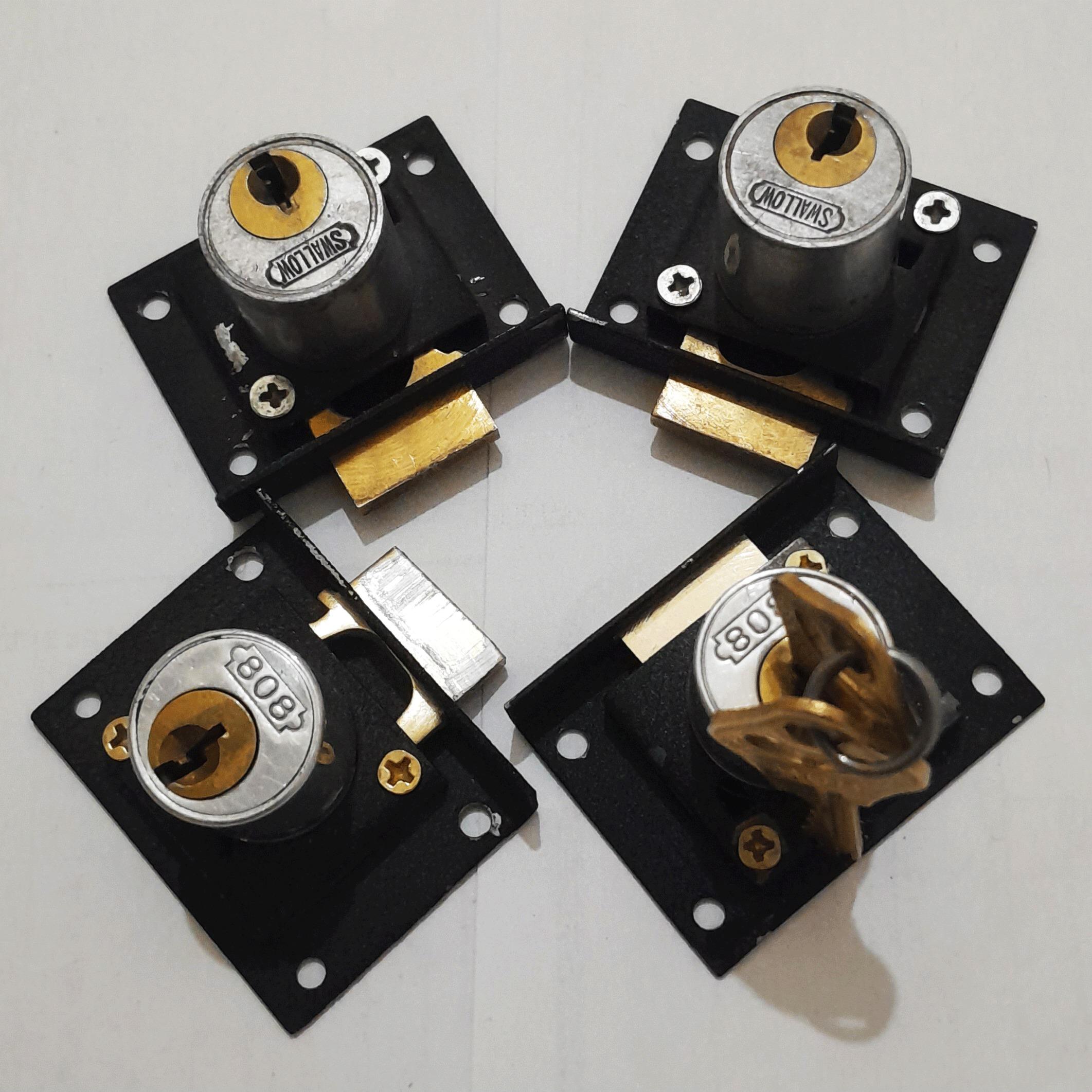 چهار عدد قفل کایبنت،درب کمد دو مدل