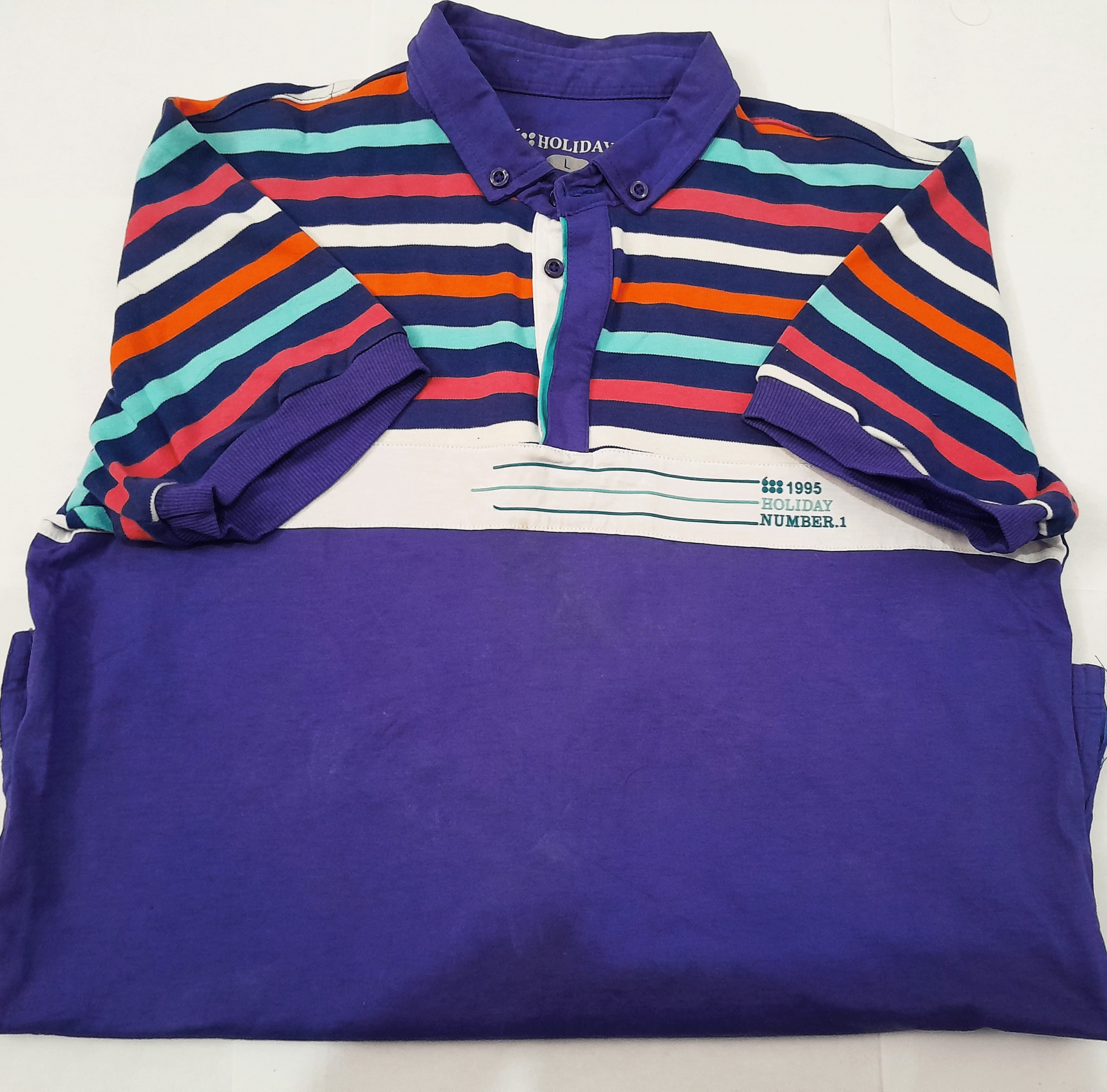 تیشرت مردانه طرح 3 دکمه