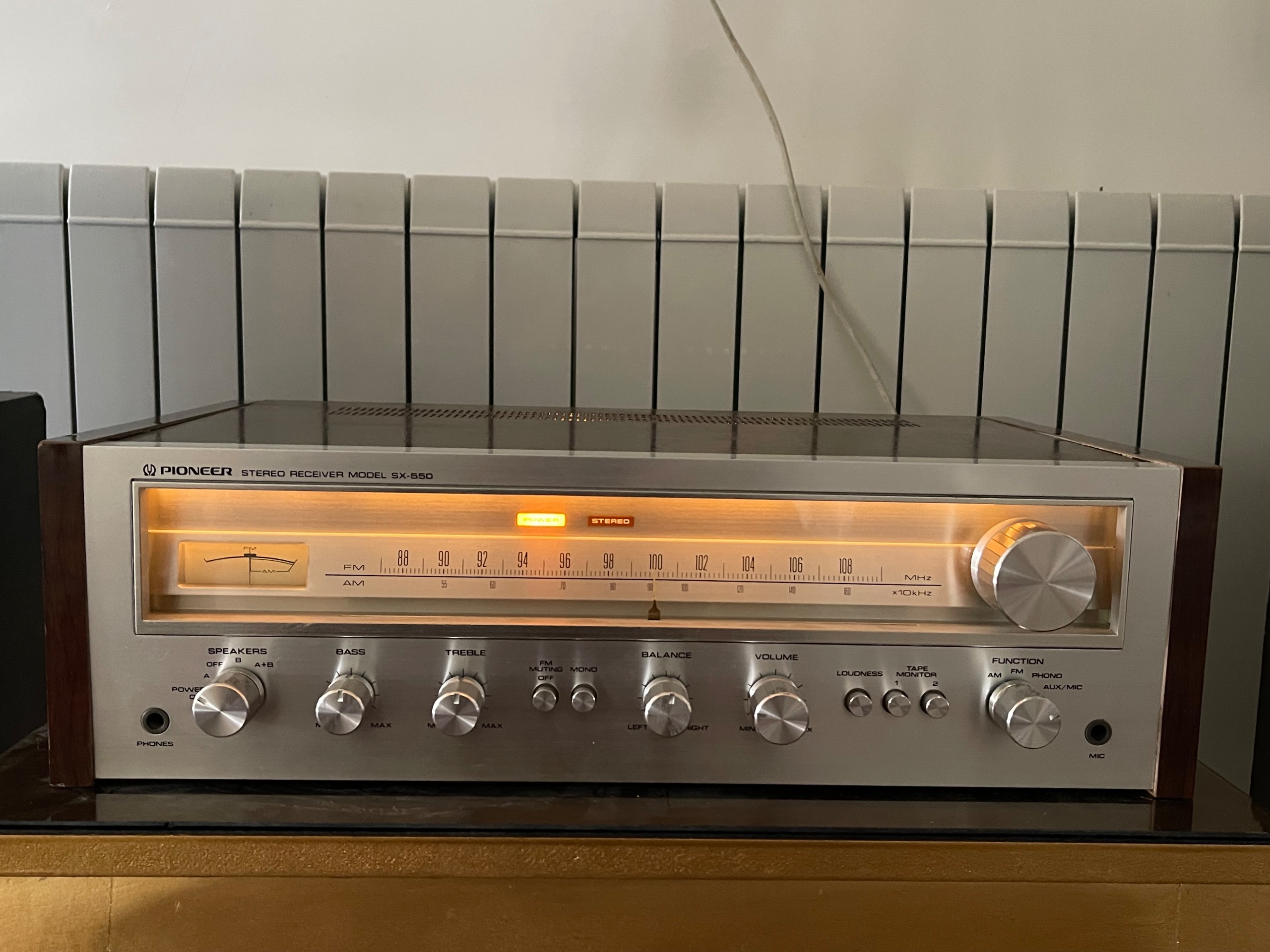 آمپ استریو پایونیر sx-550