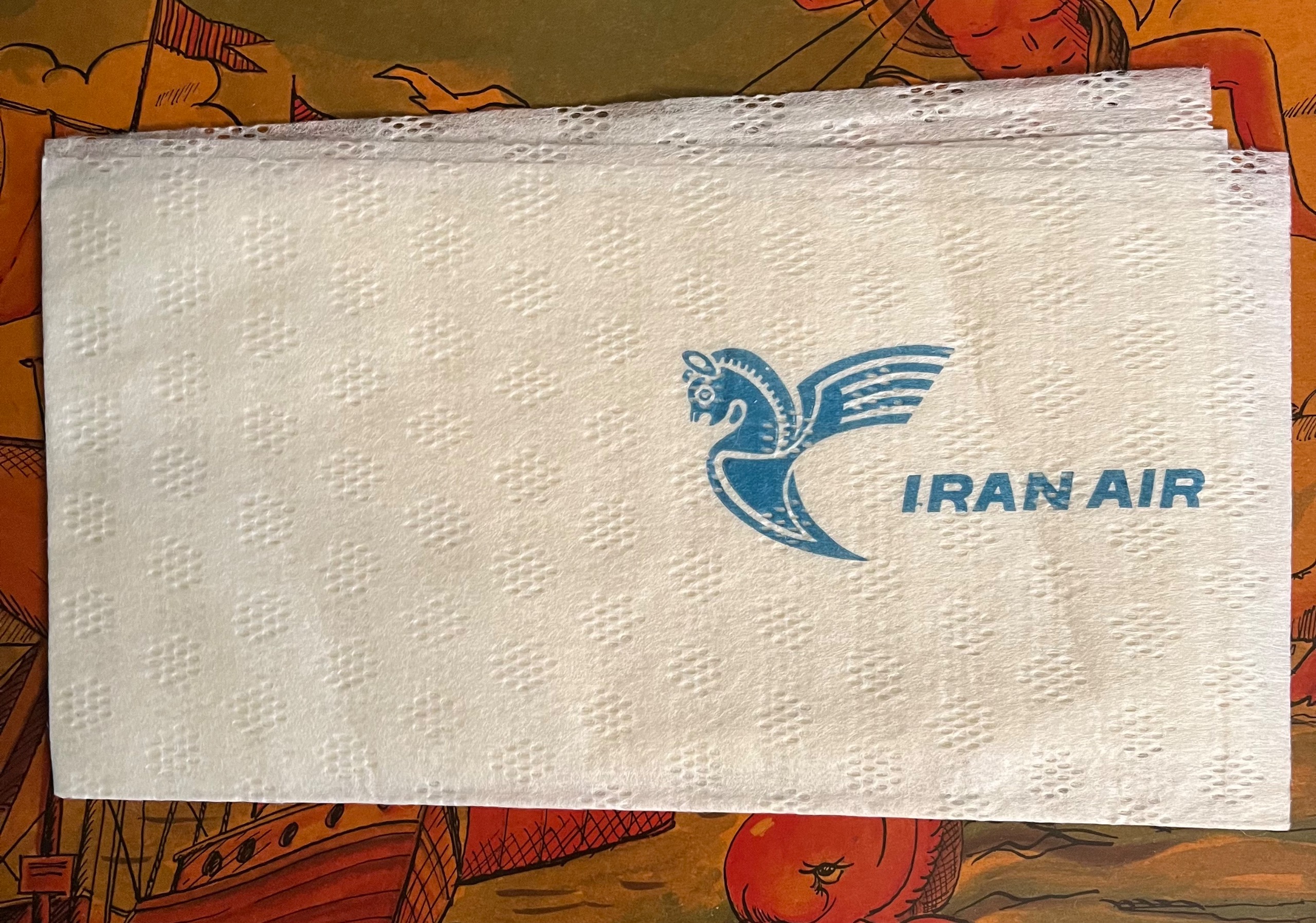دستمال ایران ایر، هما، IRAN AIR