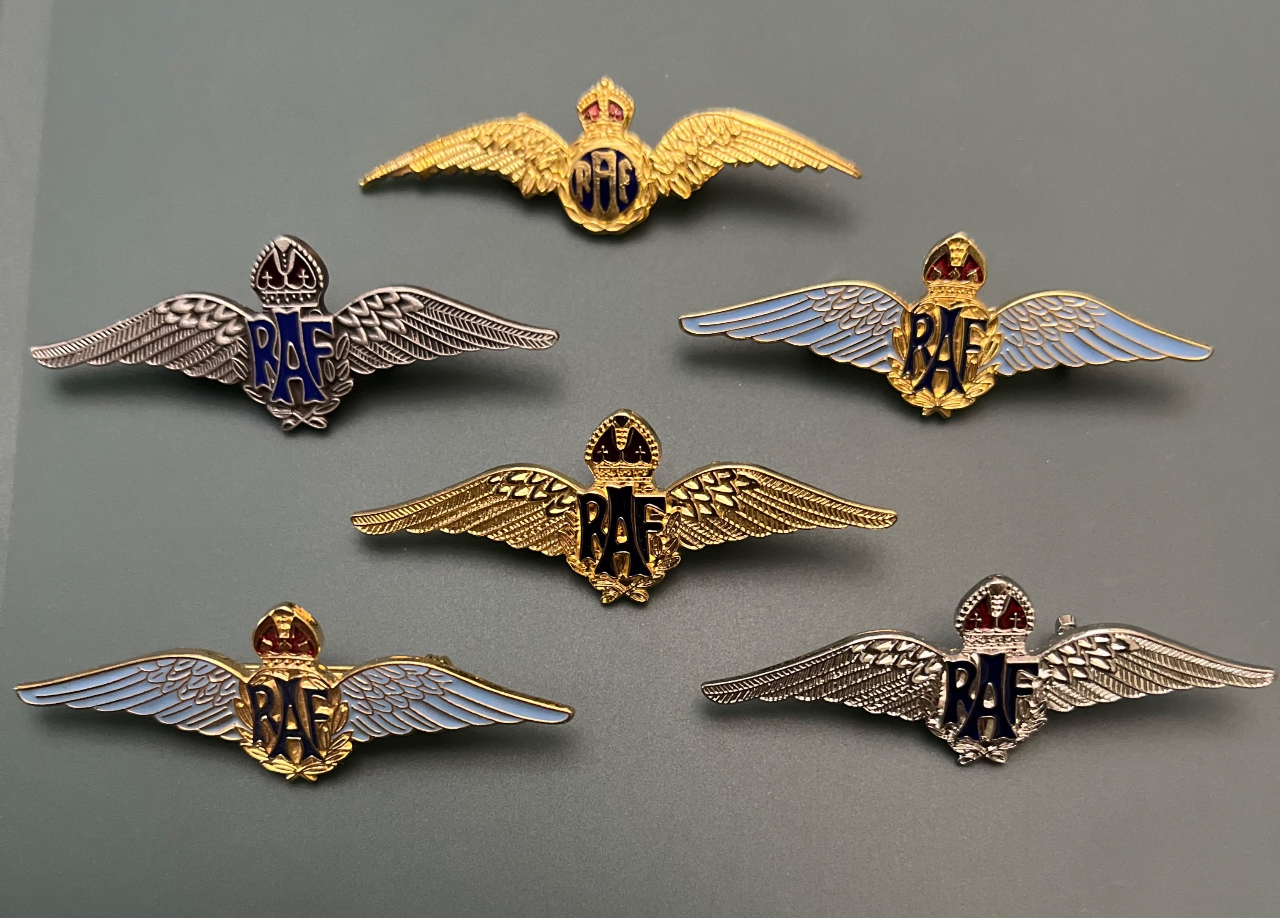 مجموع شش وینگ خلبانی نیروی هوایی سلطنتی انگلستان