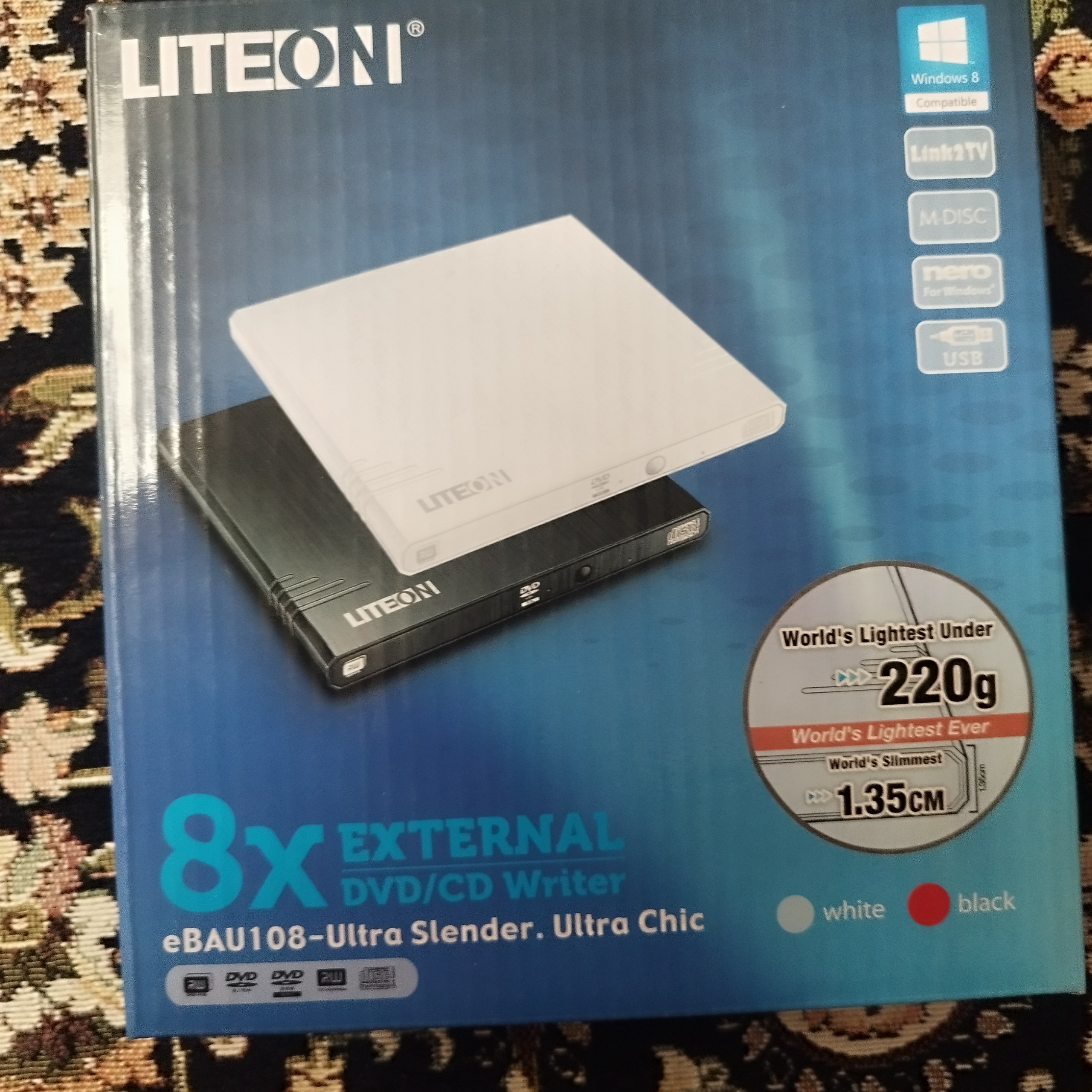 درایور نوری اکسترنال Liteon External eBAU108