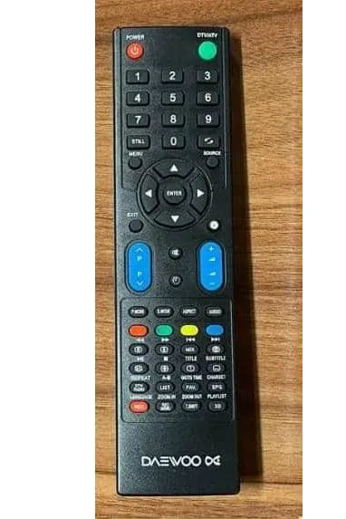 کنترل اصلی و آیسی دار ال ای دی دوو کلید آبی