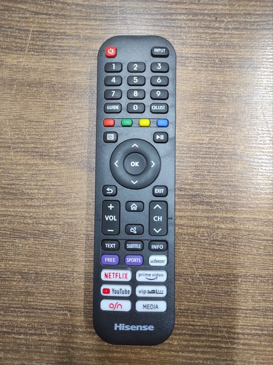 کنترل شرکتی تلویزیون ال ای دی هایسنس شاهد(جدید)