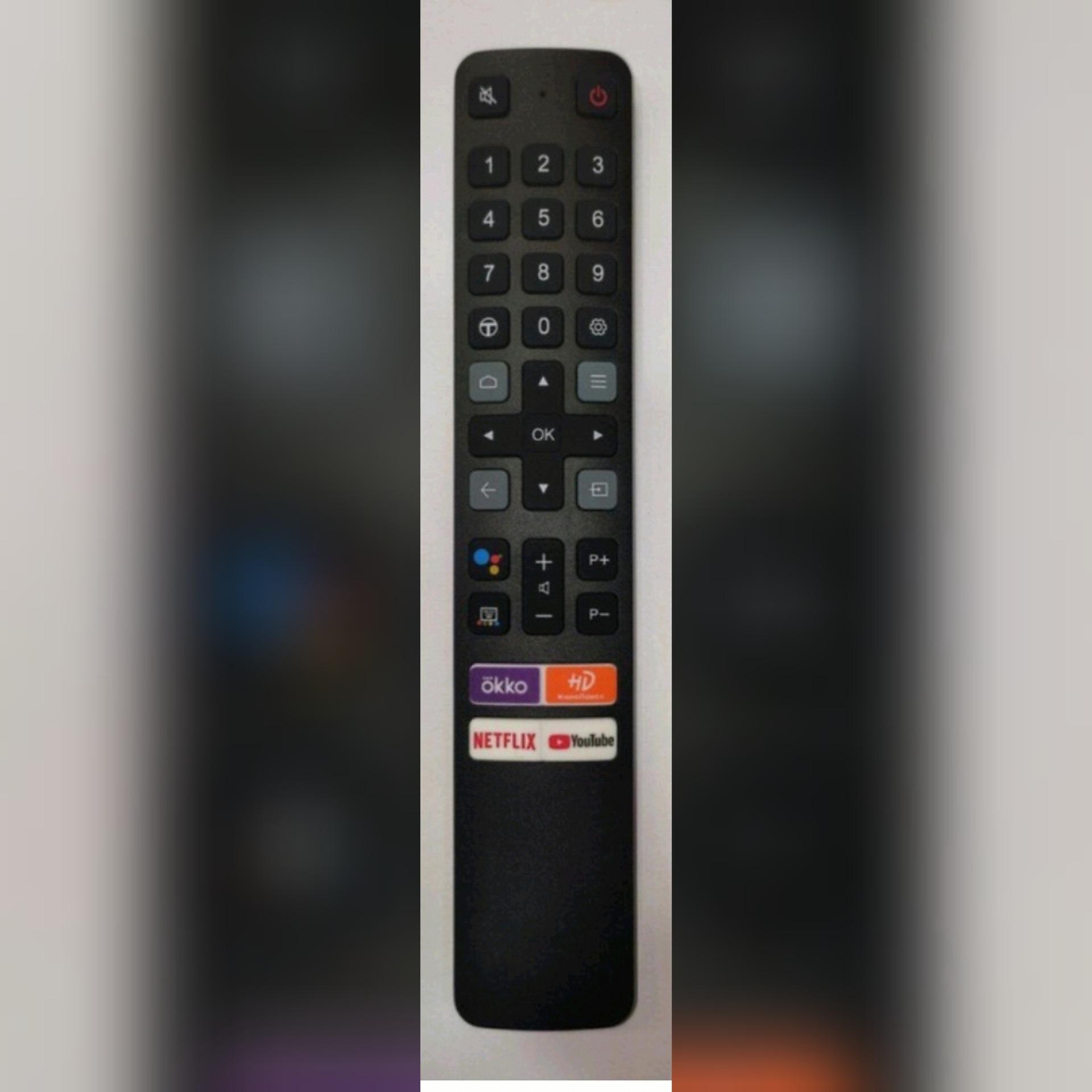  کنترل اصل روکارتونی تلویزیون تی سی ال ویس دار TCL