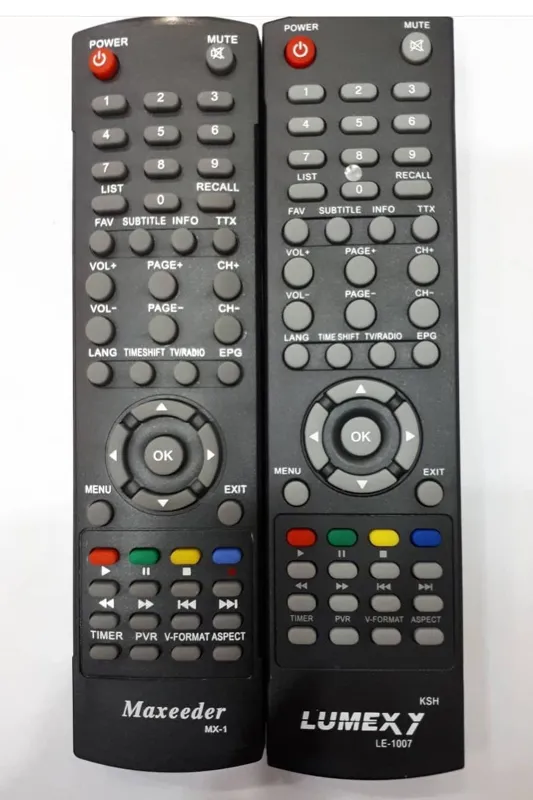 کنترل شرکتی گیرنده دیجیتال مکسیدر و لومکسی بلند