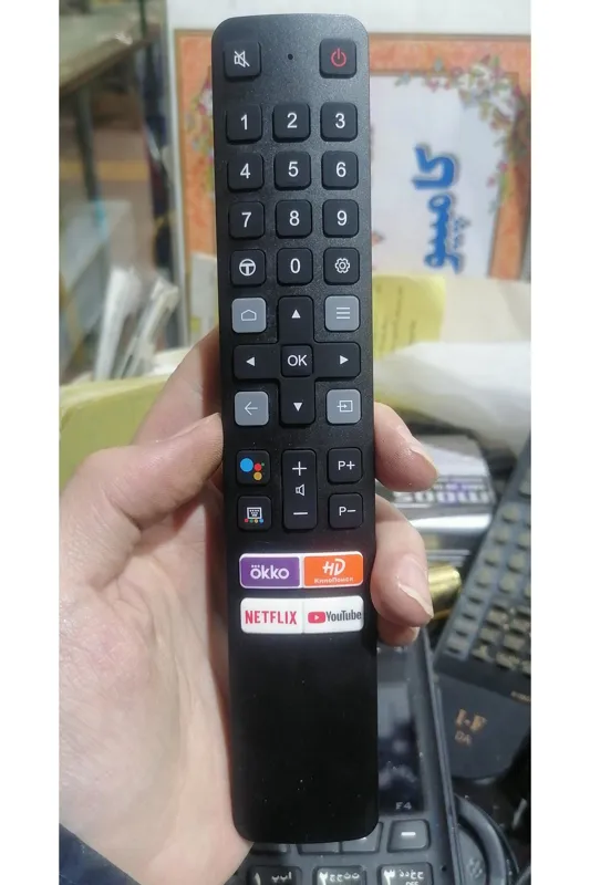 کنترل اصلی و اورجینال ال ای دی TCL اینترنت دار