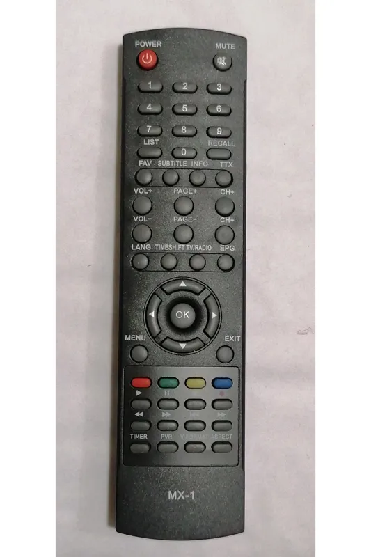 کنترل شرکتی گیرنده دیجیتال کمبو(DVD خور)مکسیدرMX1