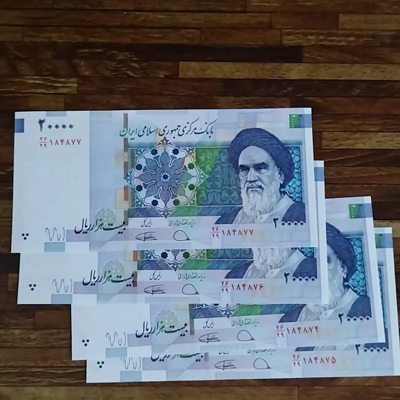 2جفت اسکناس زیبا وکلکسیونی2000تومان بانکی جمهوری