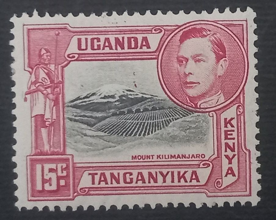 تمبر سری پستی با تصویر جرج ششم