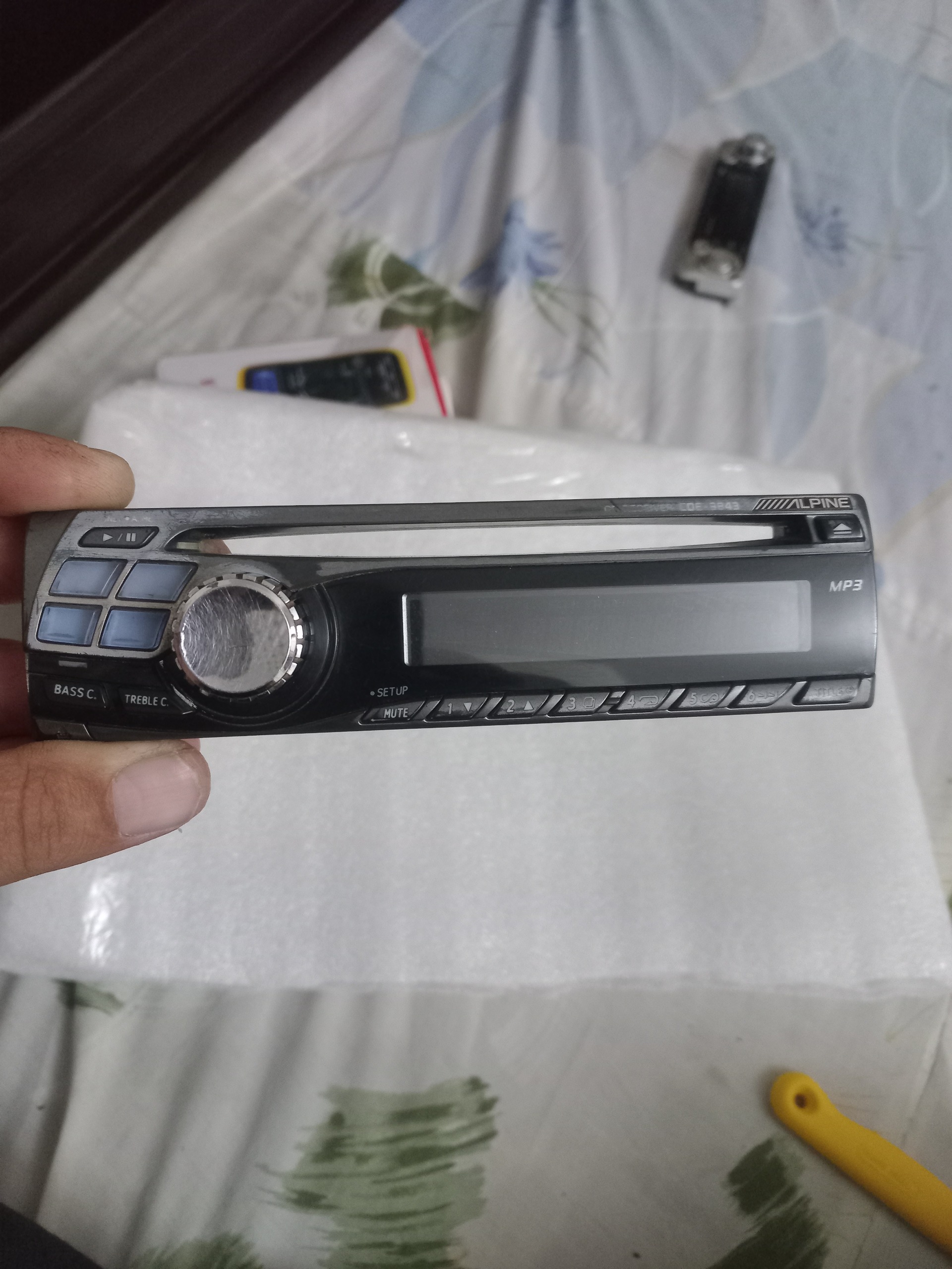 پنل پخش آلپاین CDE-9843
