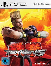 بازی tekken 5 سونی 2 ps2
