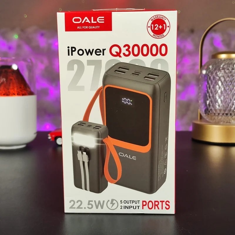 پاوربانک 30 هزار فست حرفه ای کمپینگ و کوهنوردی