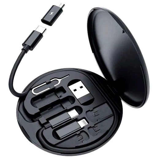 کیت کابل شارژر همه کاره مسافرتی 60 وات