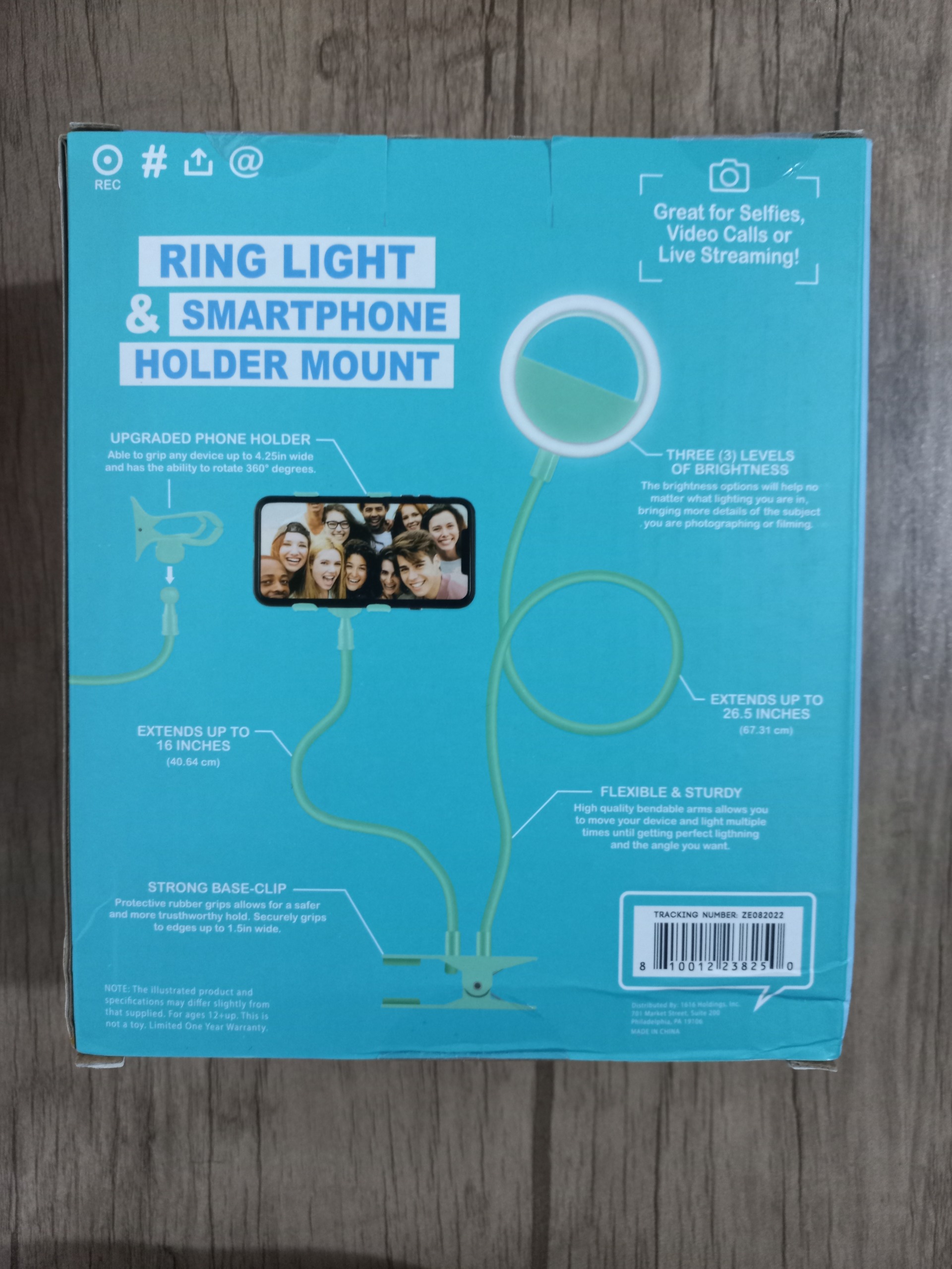 رینگ لایت و هولدر موبایل با کیفیت