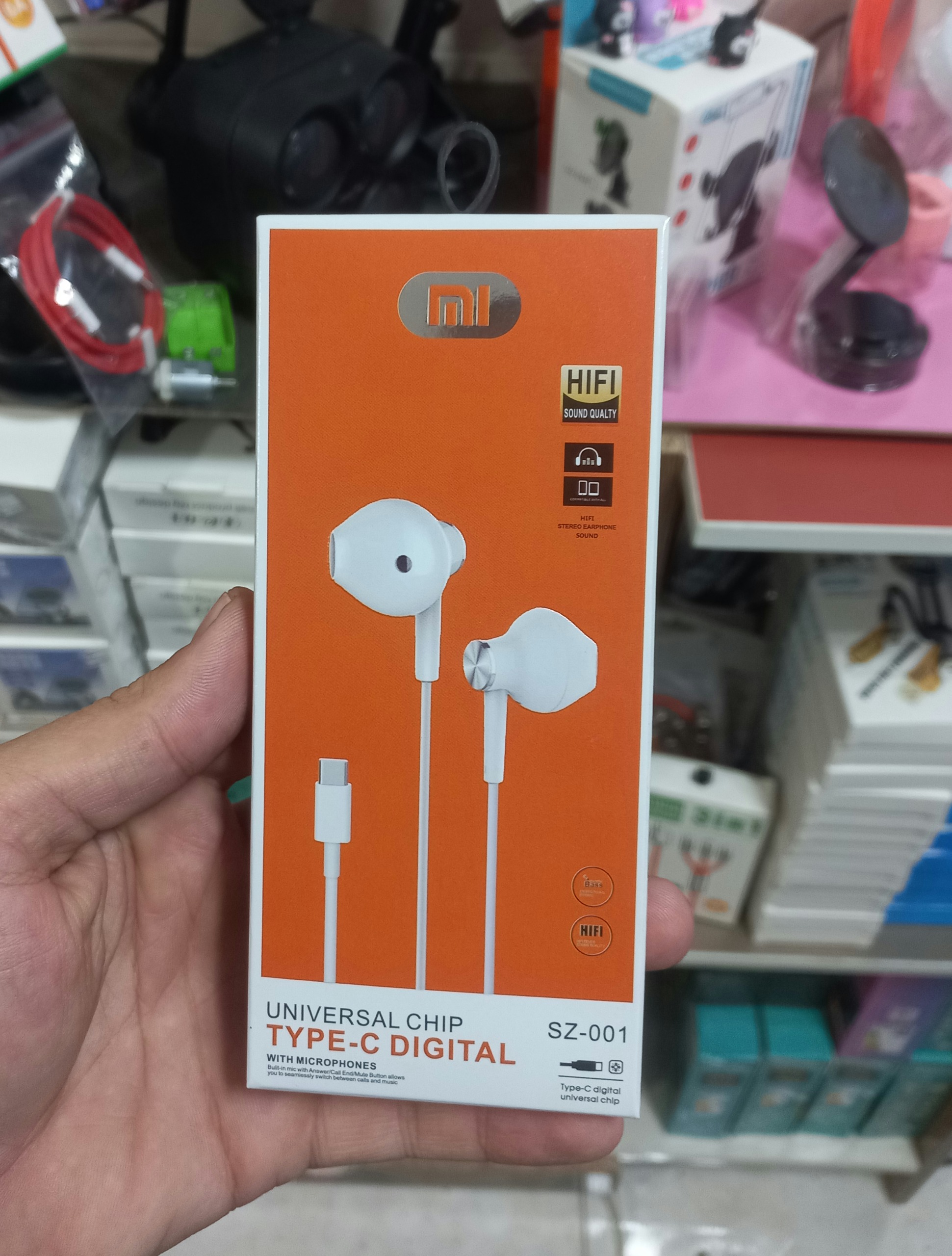 هندزفری سیمی تایپ سی برند شیائومی درجه یک