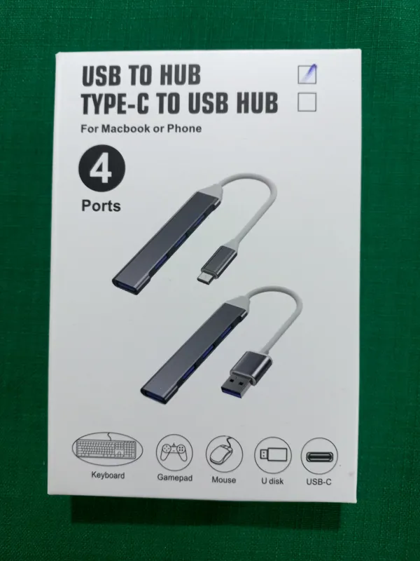 هاب 4 پورت usb
