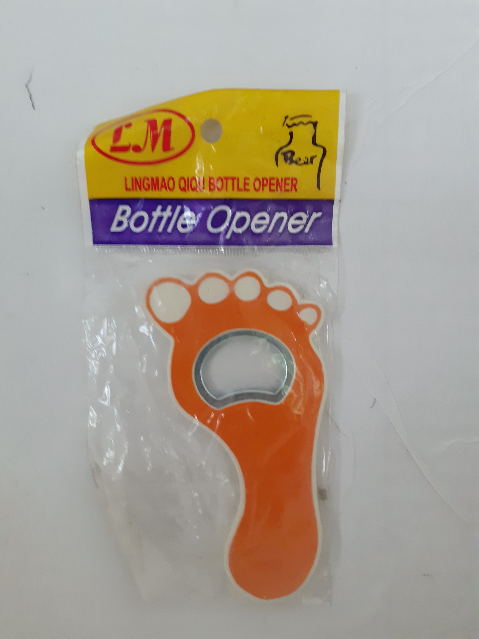 نوشابه بازکن طرح پا