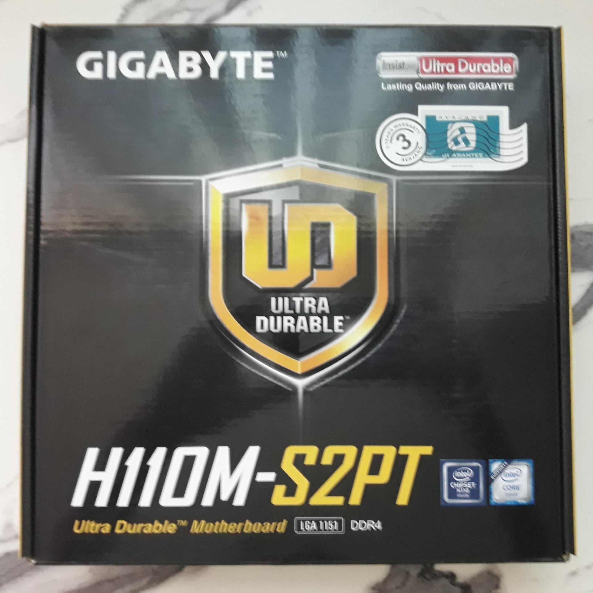 مادربرد GIGABYTE-H110M-S2PT ( اصل ، نو ، آکبند )