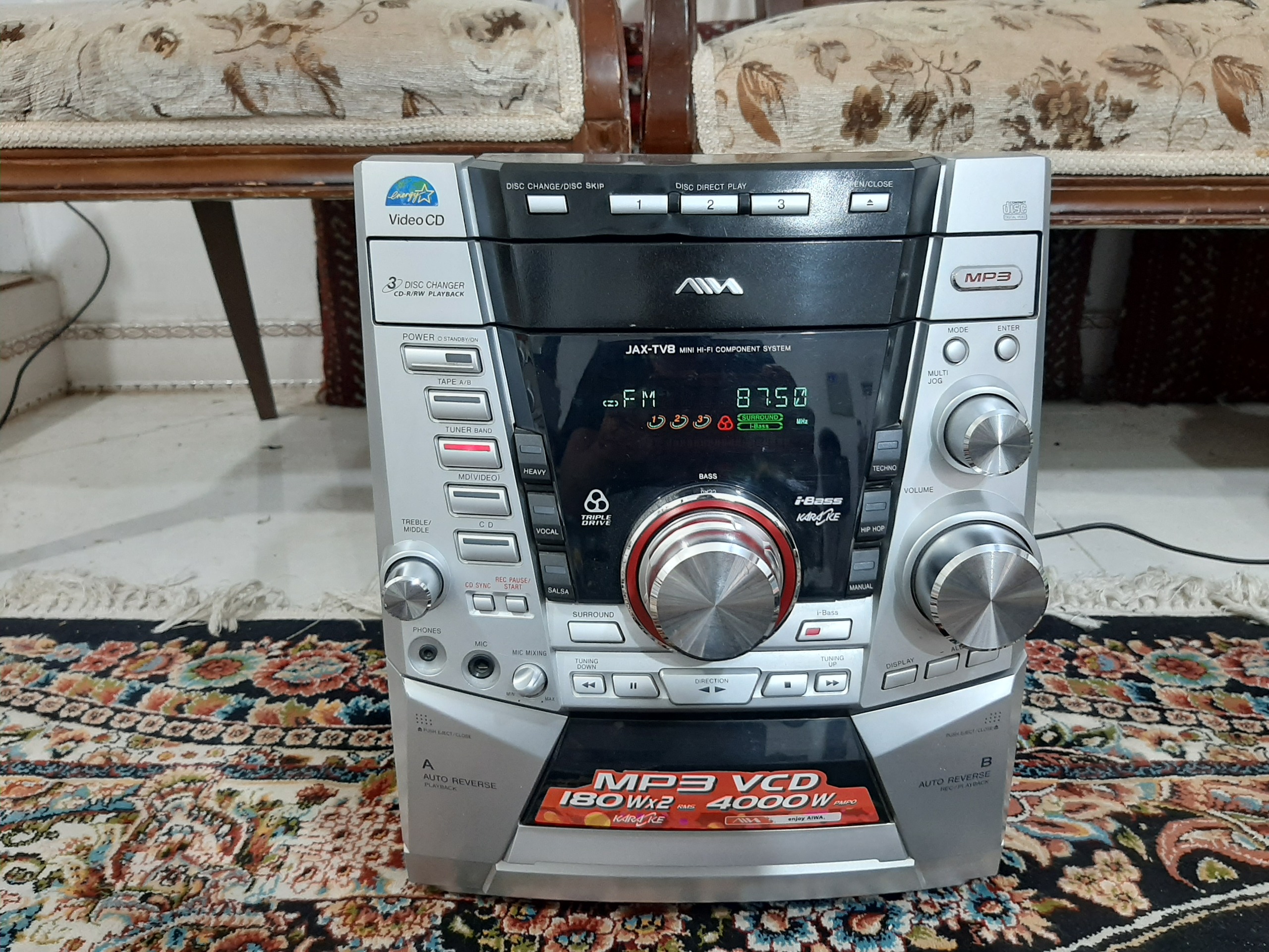 ضبط آیوا مدل JTV-8