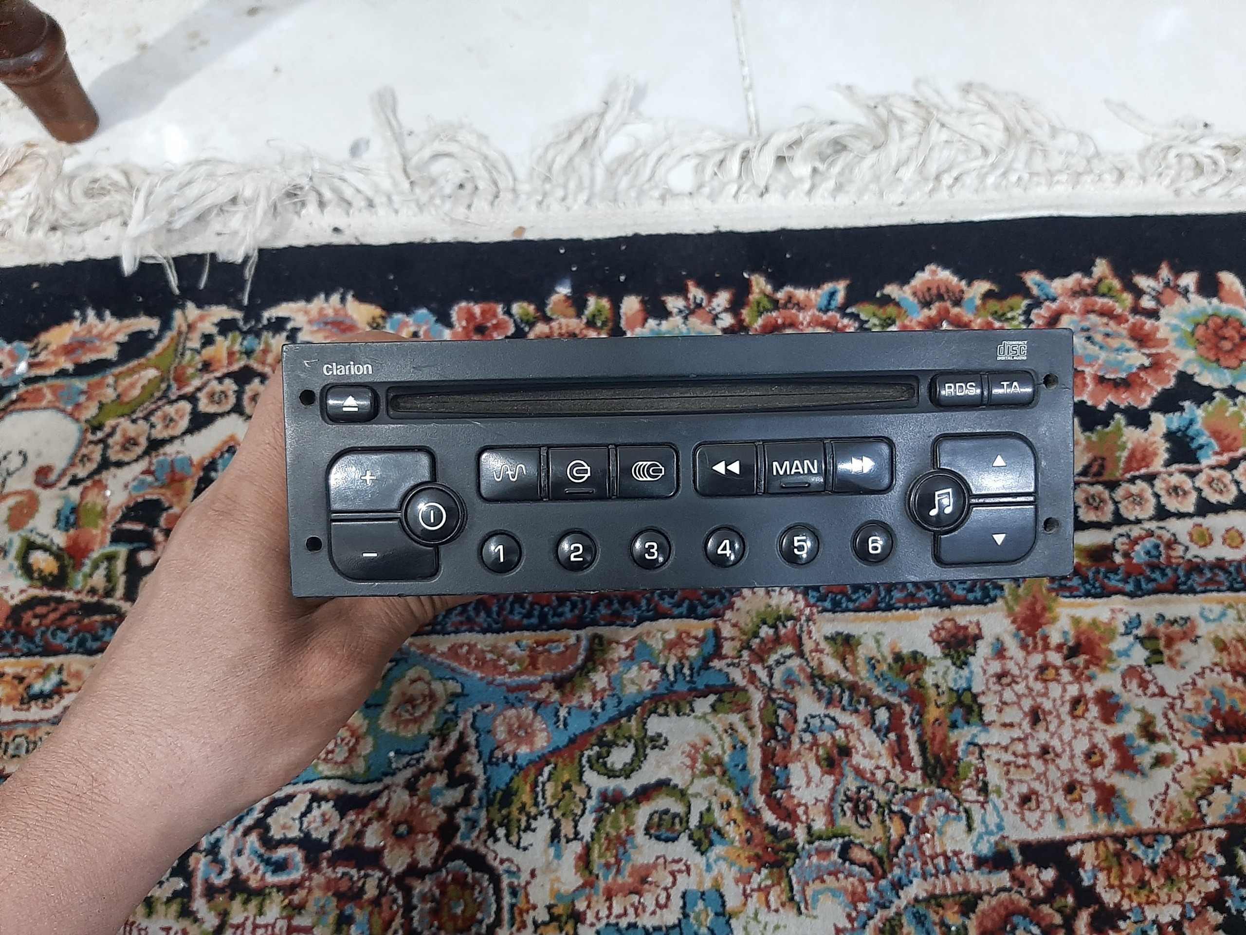 ضبط فابریکی کلاریون