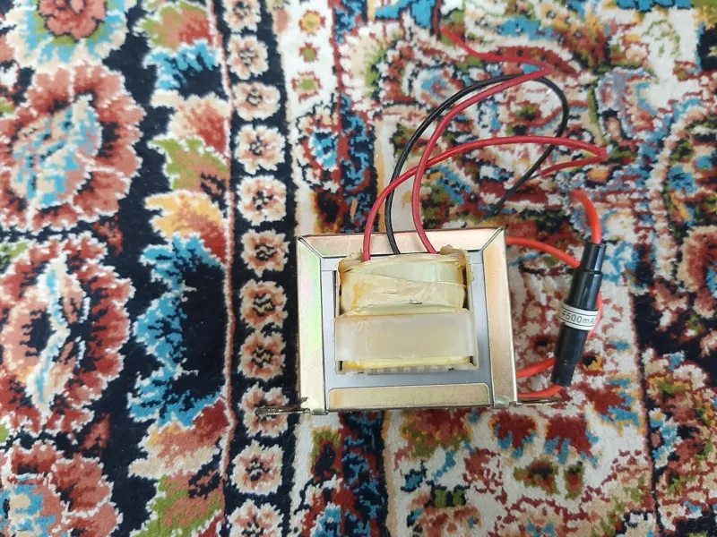 ترانس 220 به 10.5 ولت دوبل