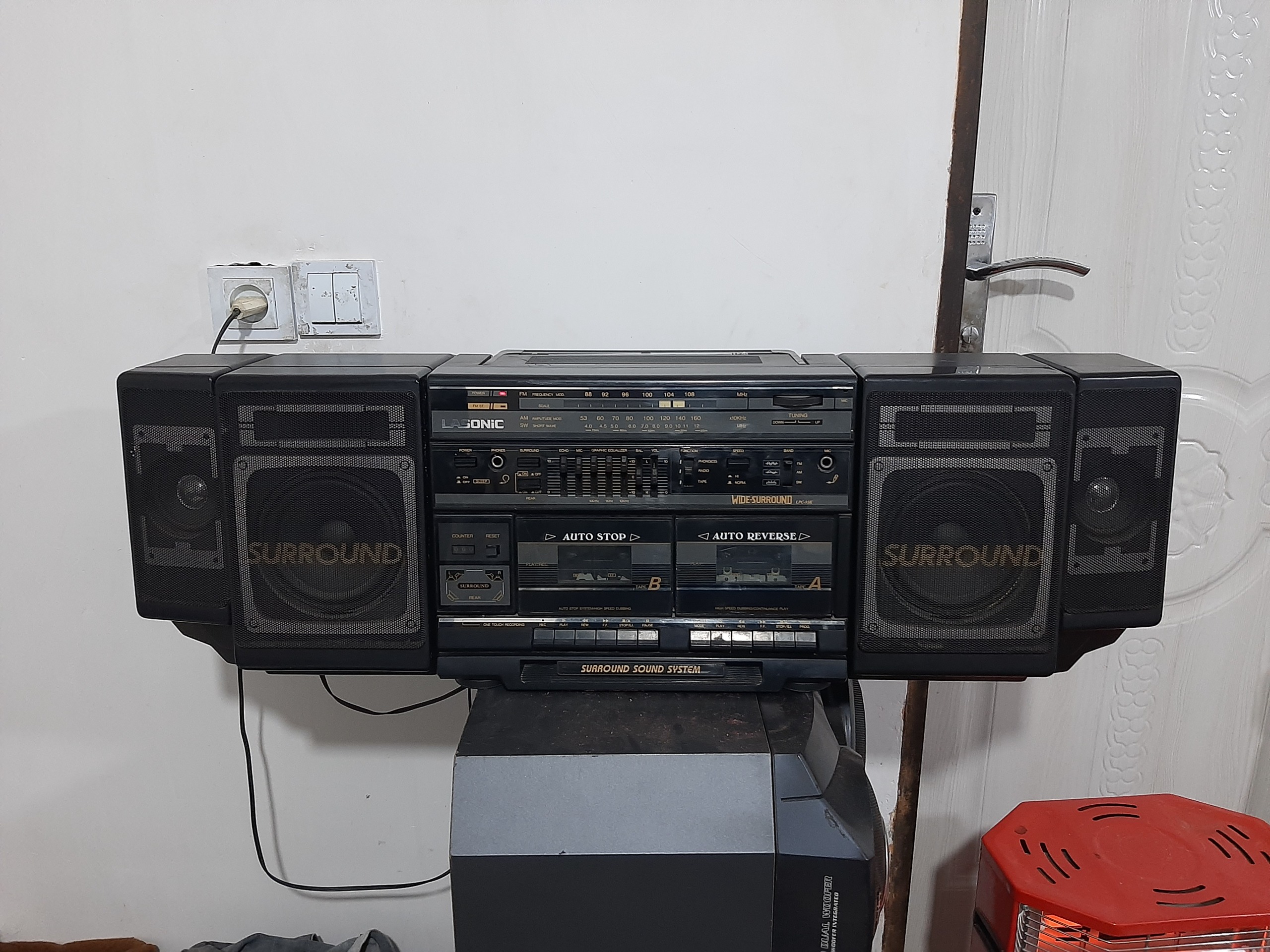 رادیو کاست پرتابل لاسونیک