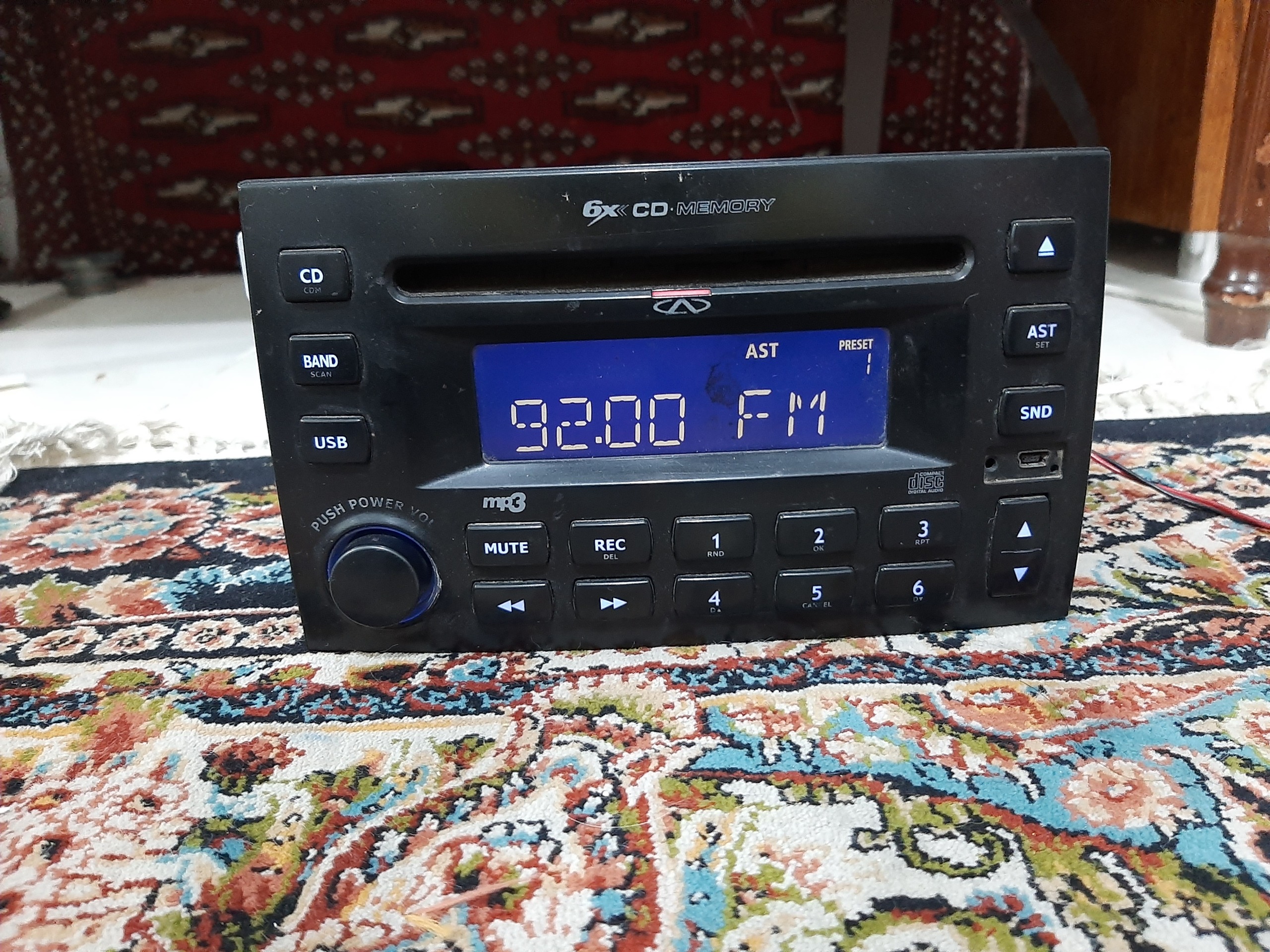 ضبط فابریک چری