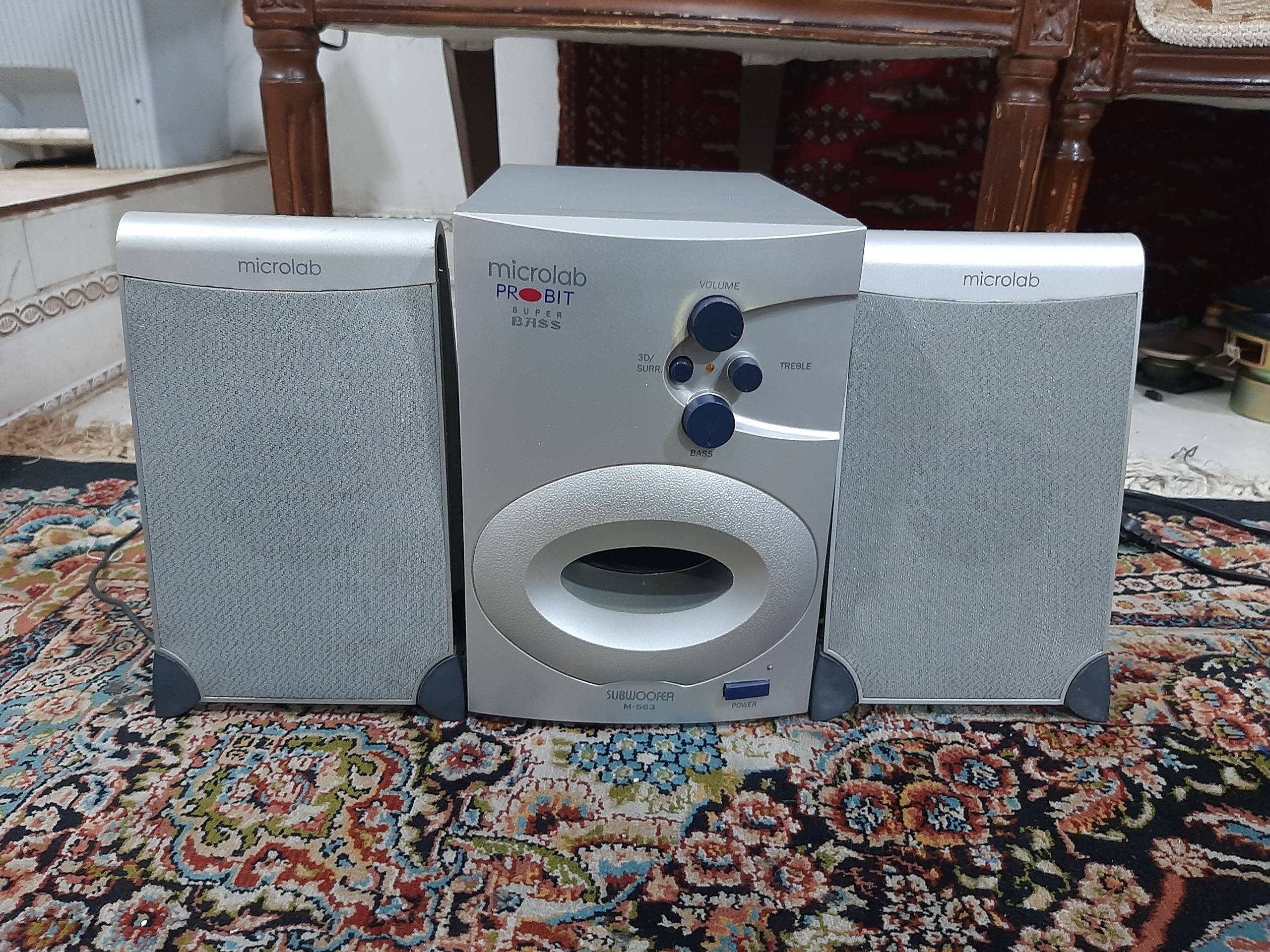 اسپیکر 2.1 کانال میکرولب