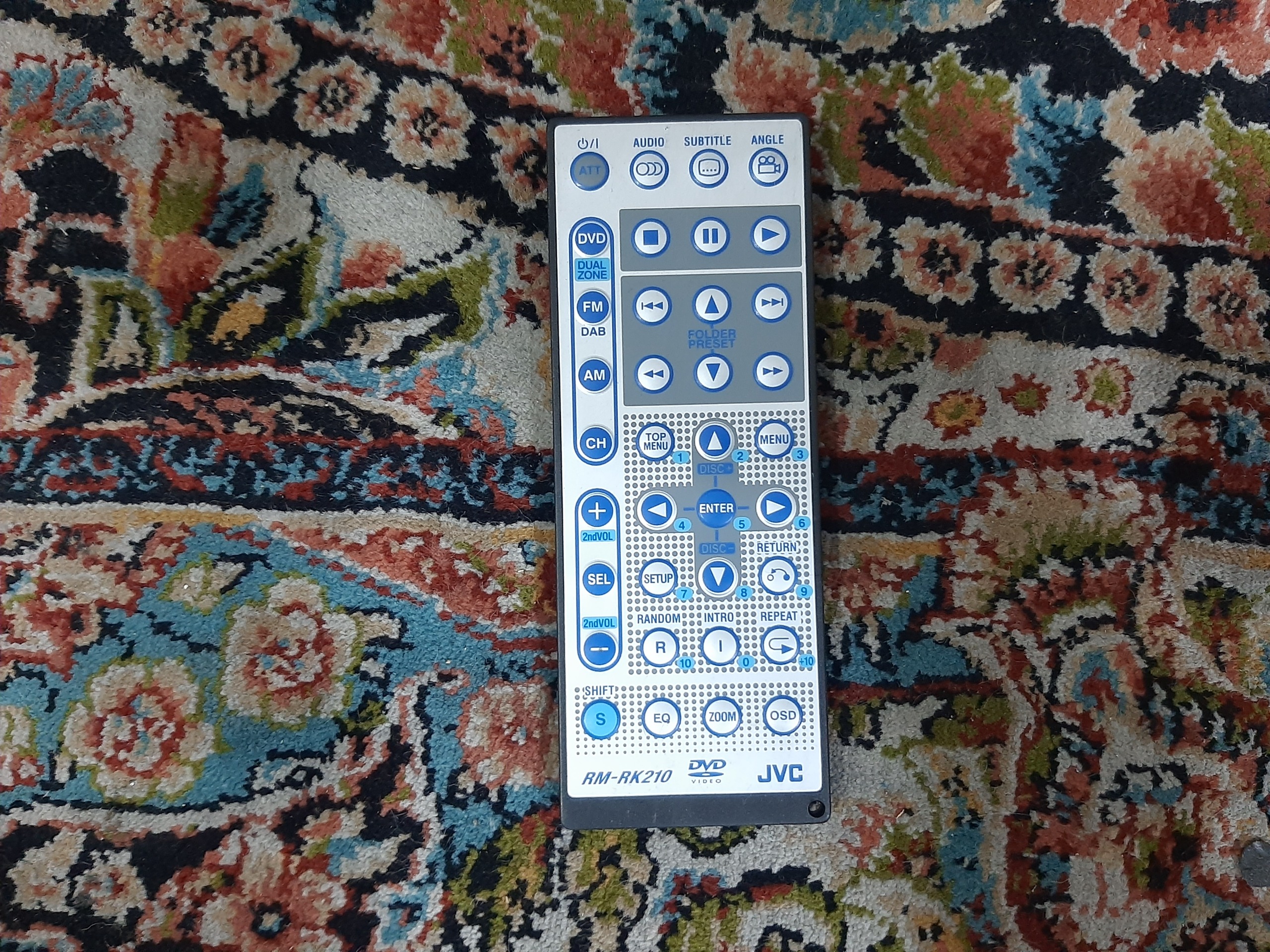 ریموت کنترل جی وی سی