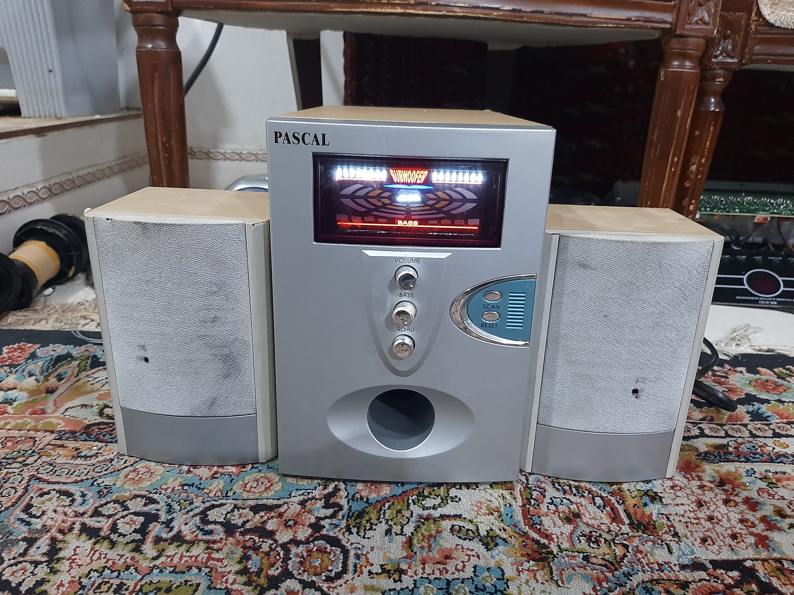 اسپیکر 2.1 کانال پاسکال
