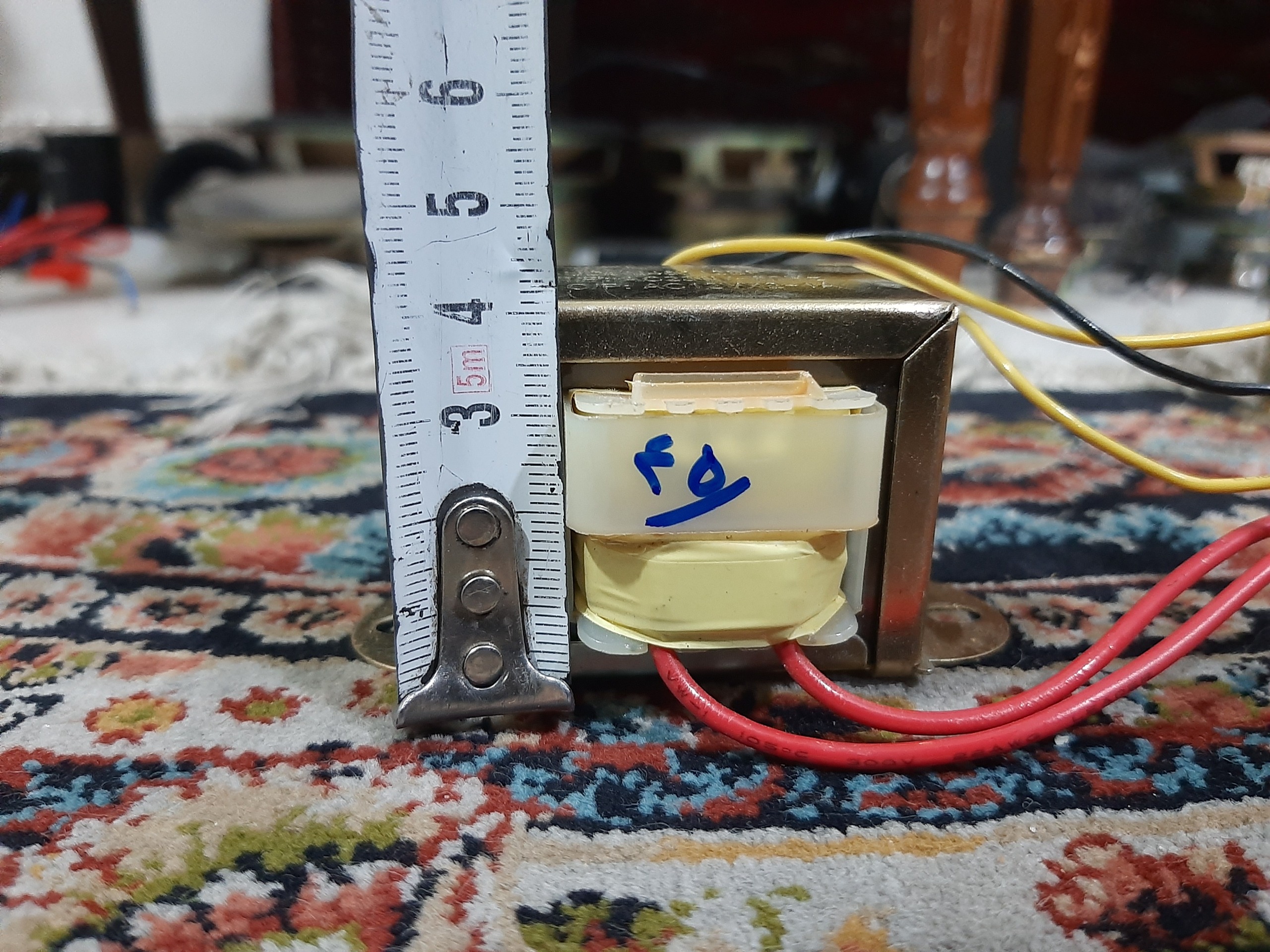 ترانس 230 به 12 ولت دوبل