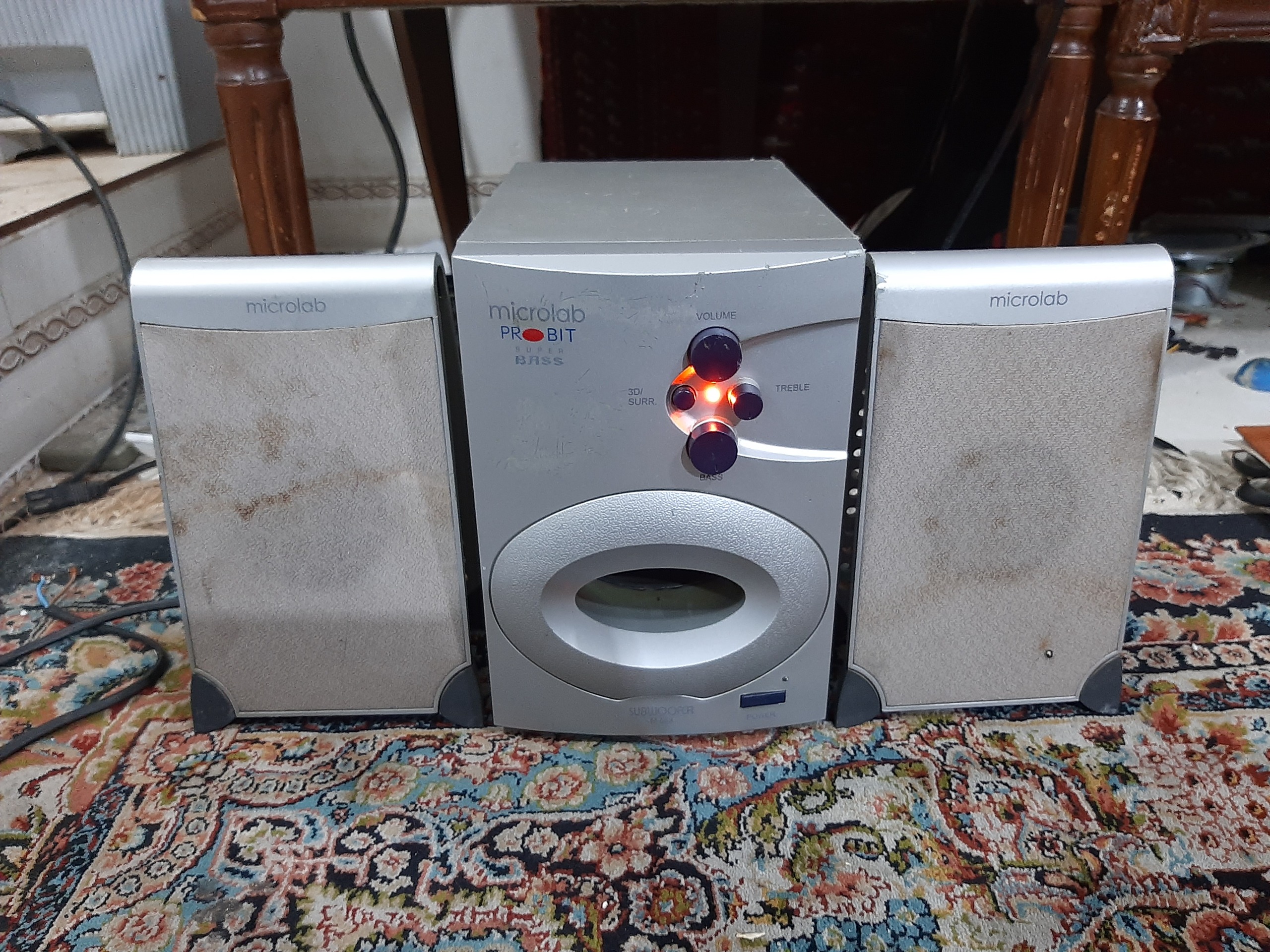 اسپیکر 2.1 کانال میکرولب