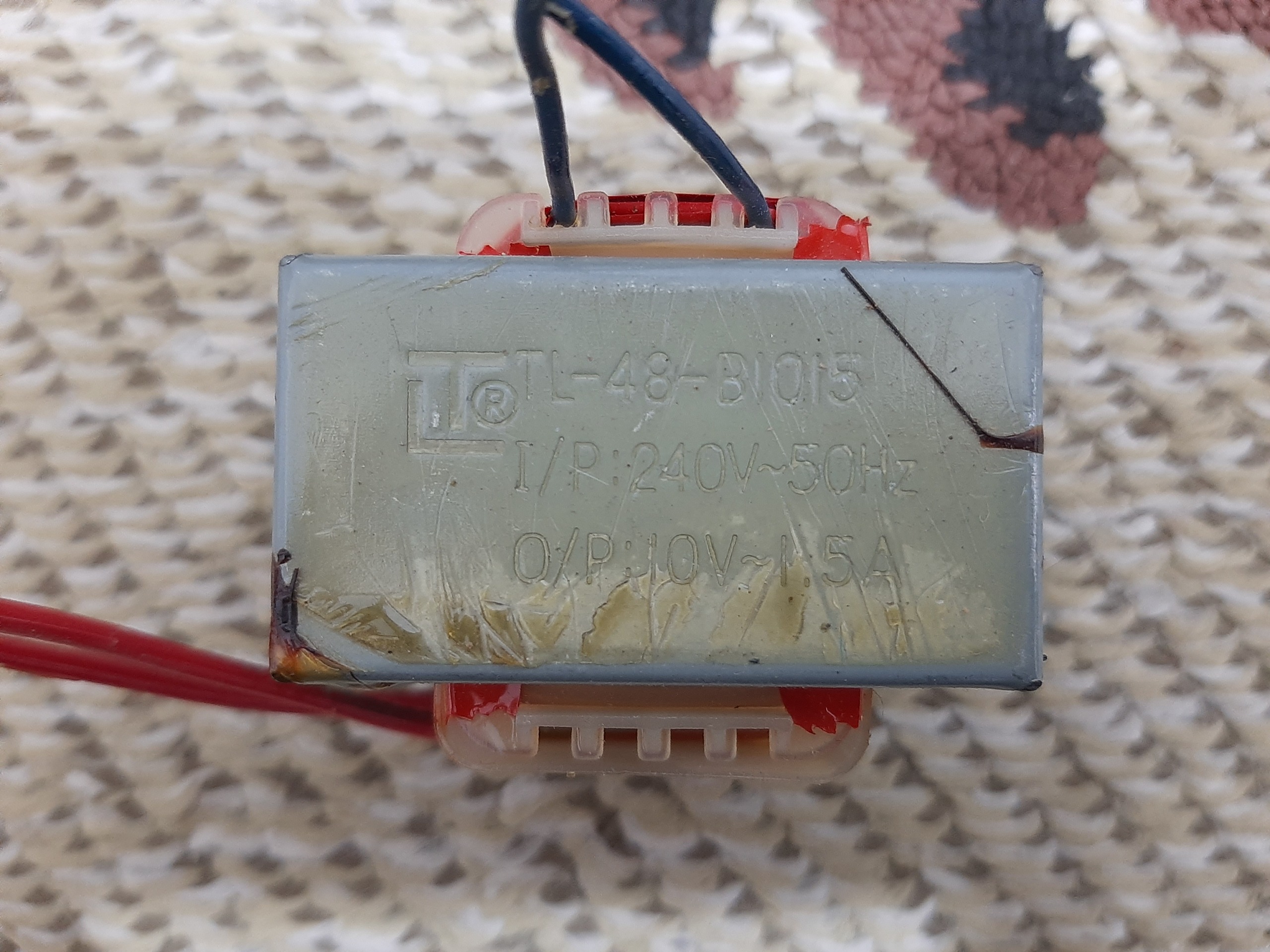 ترانس 240 به 10 ولت