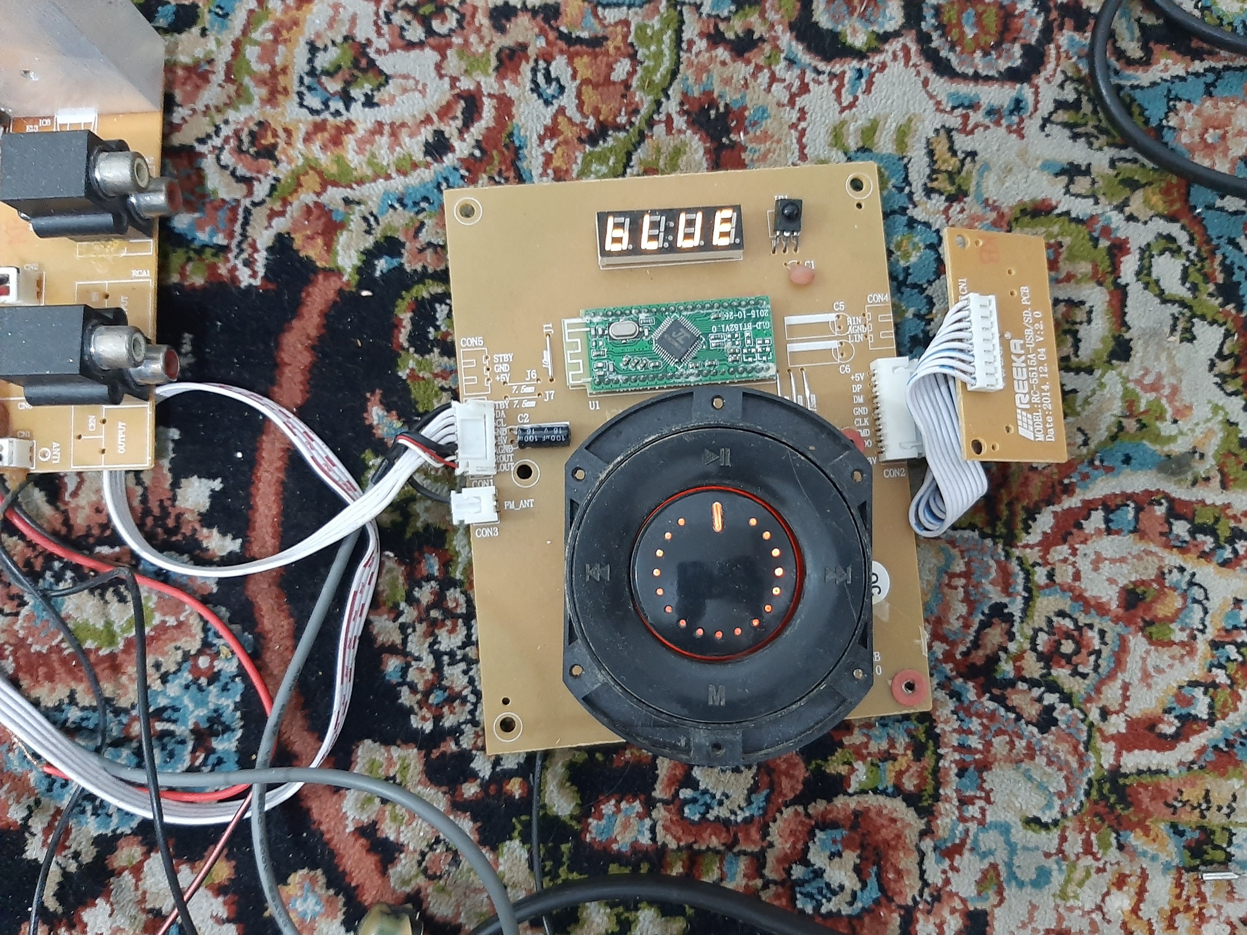 آمپلی فایر 2.1 کانال بلوتوث برند REEKA