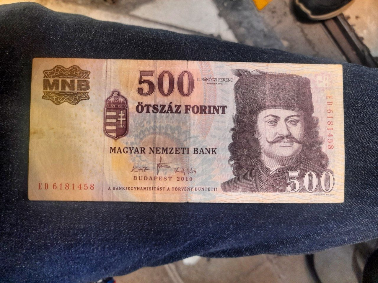 500 فورینت مجارستان کمیاب