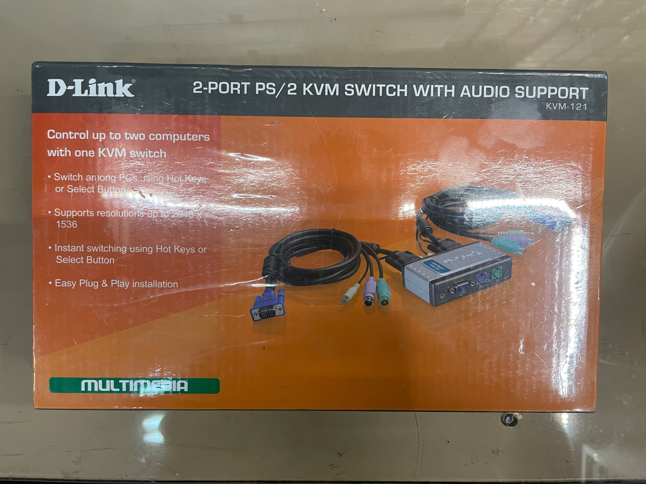 کی وی ام d-link